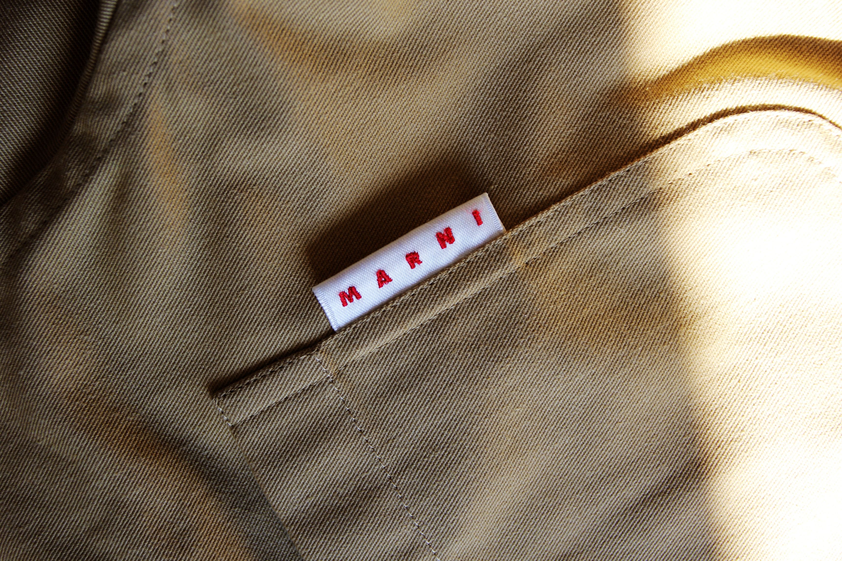 Marni BNWT SS21 MARNI HOODED COTTON GABARDINE SHIRT JACKET 54 Size US L / EU 52-54 / 3 - 8 Thumbnail