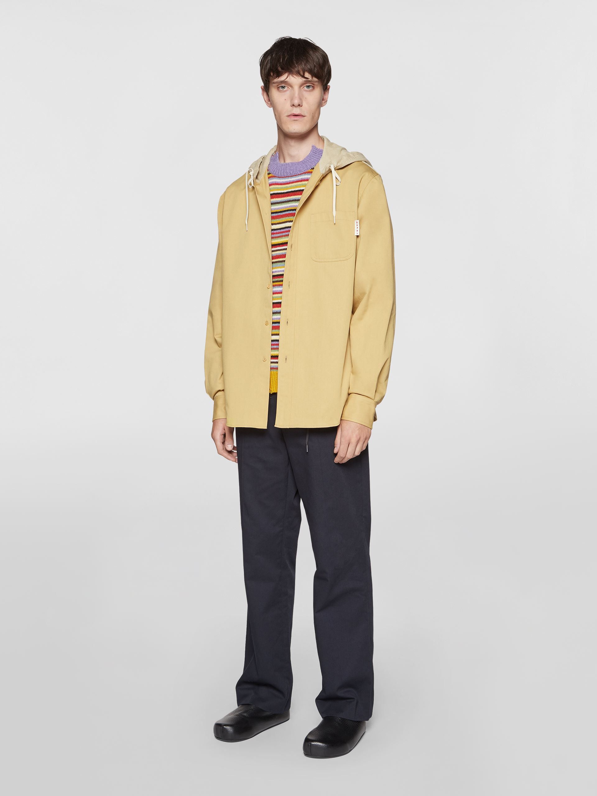 Marni BNWT SS21 MARNI HOODED COTTON GABARDINE SHIRT JACKET 54 Size US L / EU 52-54 / 3 - 13 Thumbnail