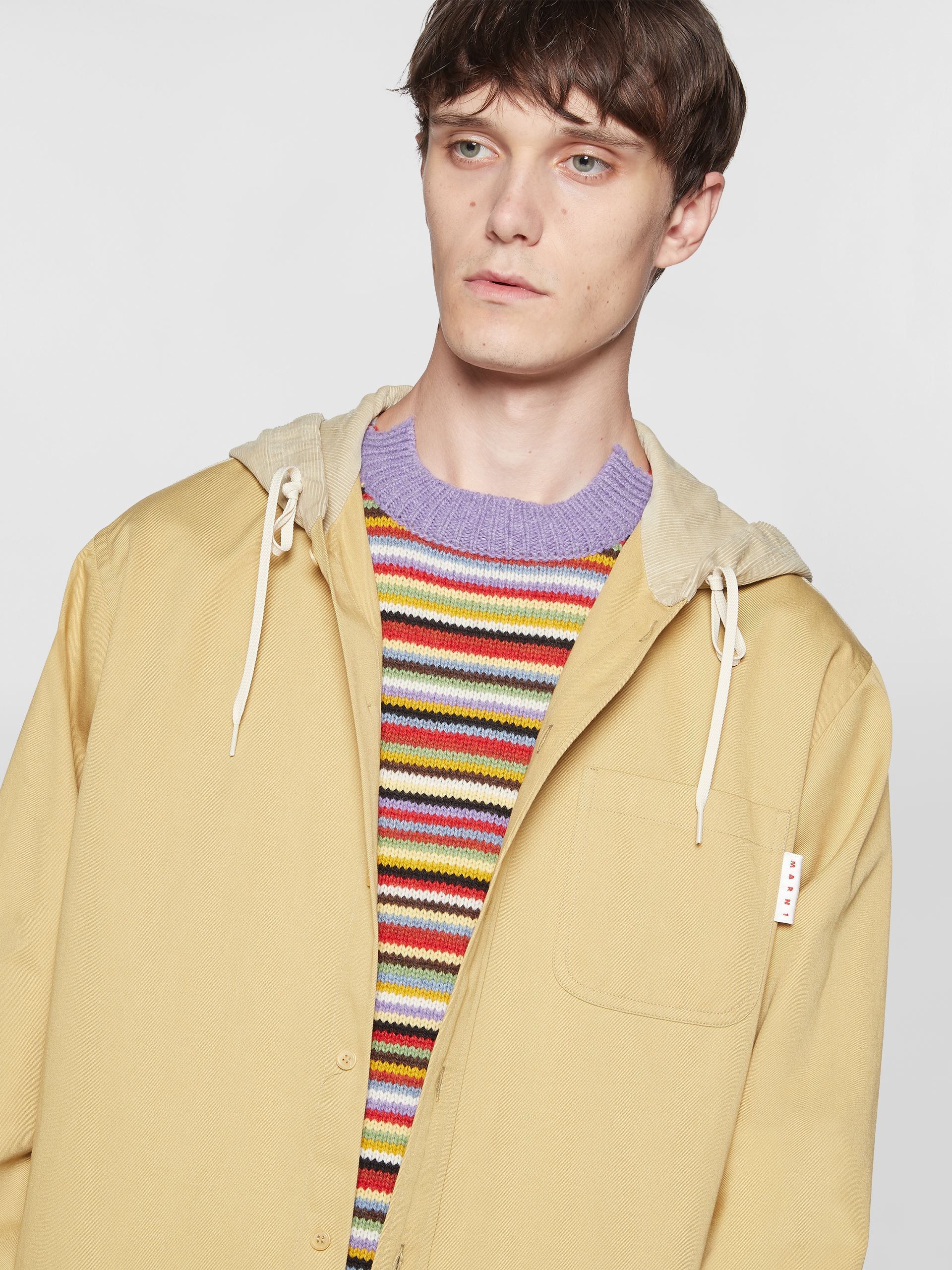 Marni BNWT SS21 MARNI HOODED COTTON GABARDINE SHIRT JACKET 54 Size US L / EU 52-54 / 3 - 12 Thumbnail