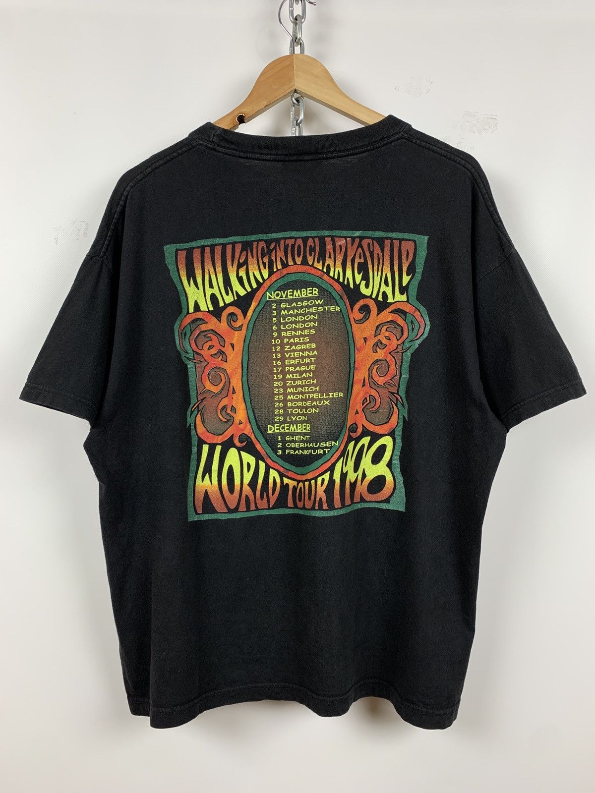 Band Tees 1998 Vintage Page Plant Walking Into Clarksdale Tour Shirt Size US XL / EU 56 / 4 - 3 Thumbnail