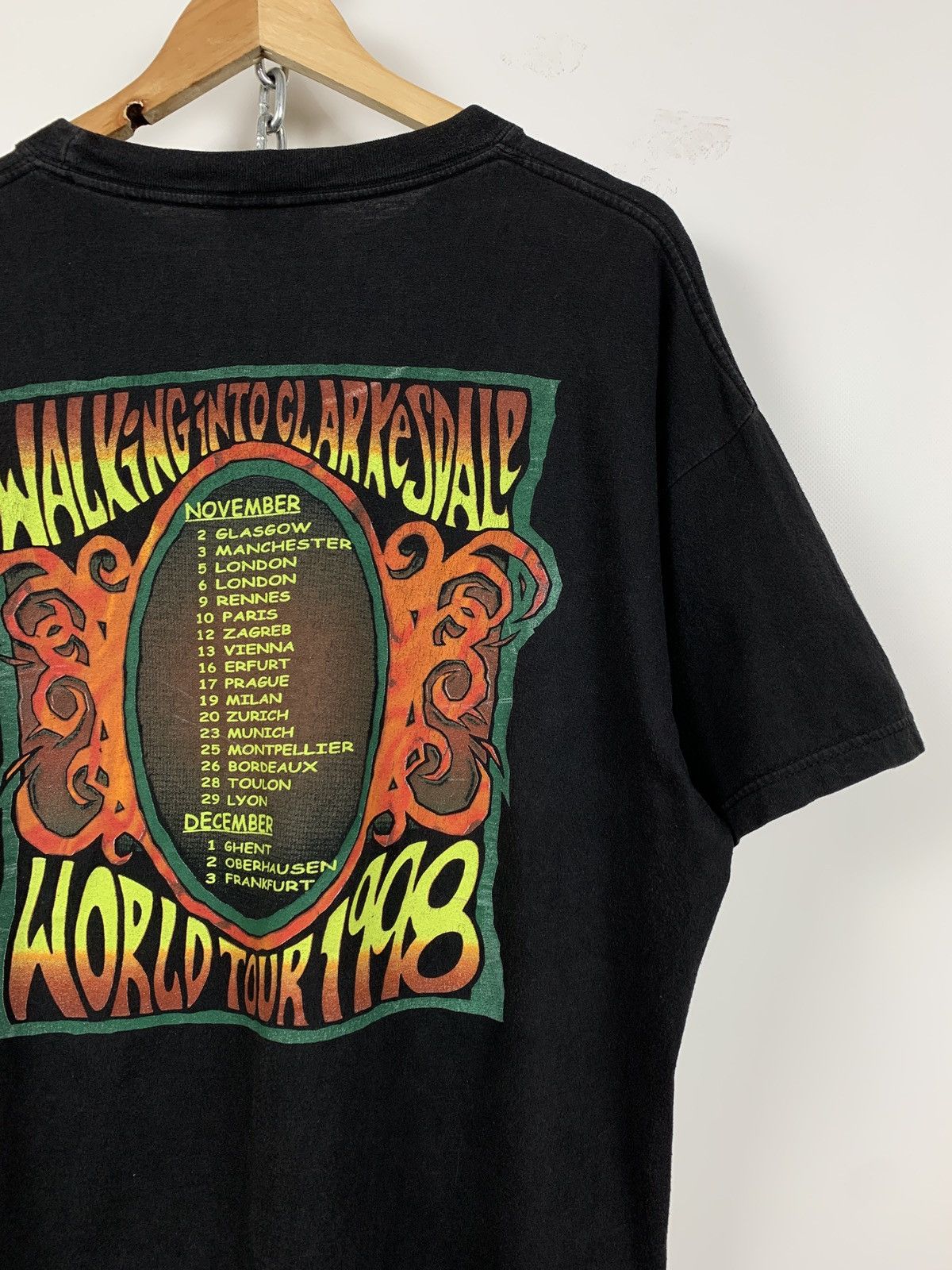 Band Tees 1998 Vintage Page Plant Walking Into Clarksdale Tour Shirt Size US XL / EU 56 / 4 - 13 Thumbnail