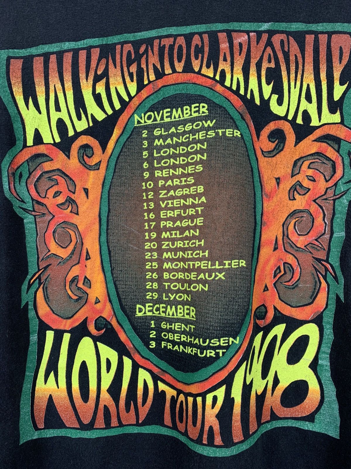 Band Tees 1998 Vintage Page Plant Walking Into Clarksdale Tour Shirt Size US XL / EU 56 / 4 - 15 Thumbnail