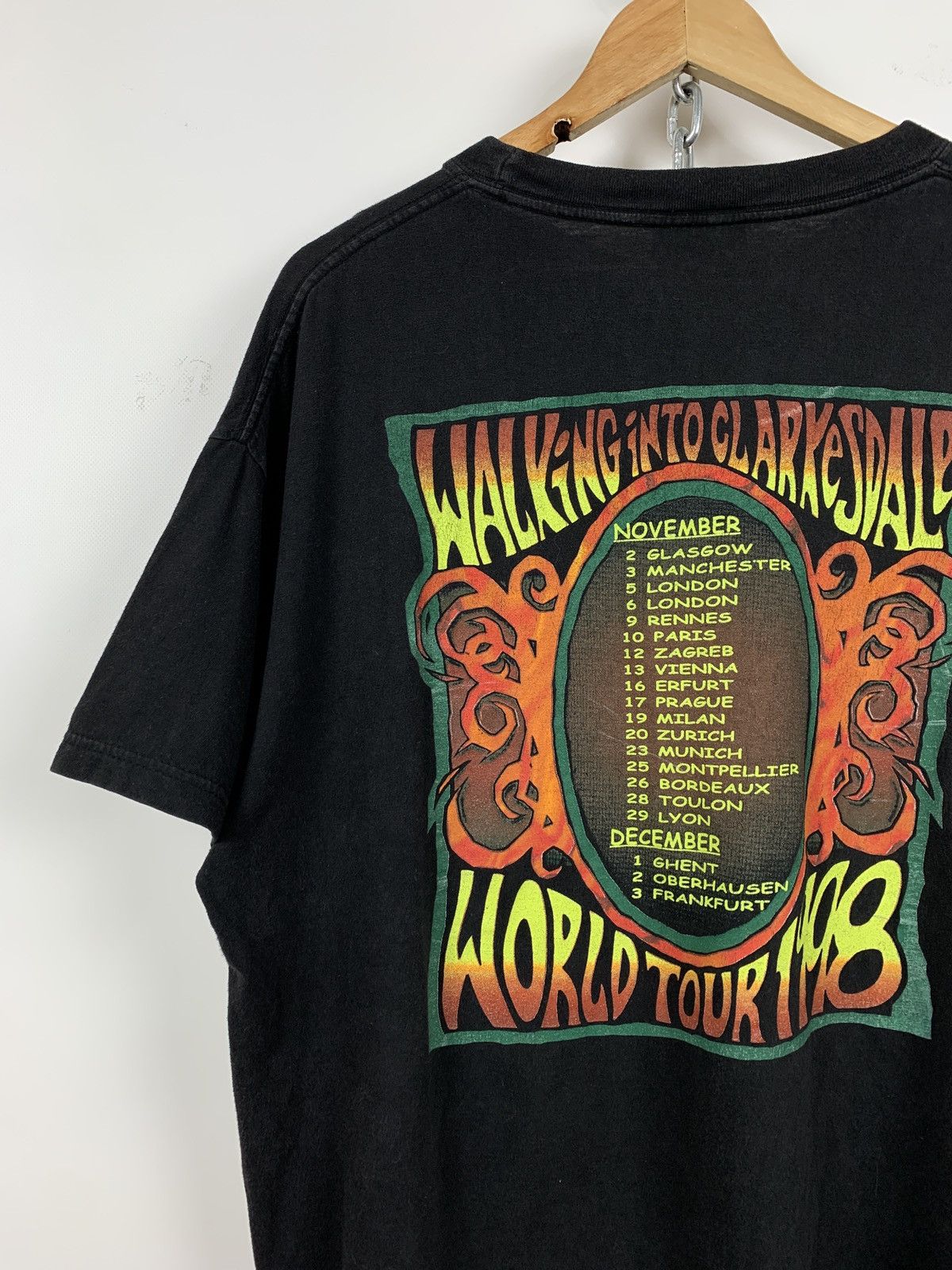 Band Tees 1998 Vintage Page Plant Walking Into Clarksdale Tour Shirt Size US XL / EU 56 / 4 - 12 Thumbnail
