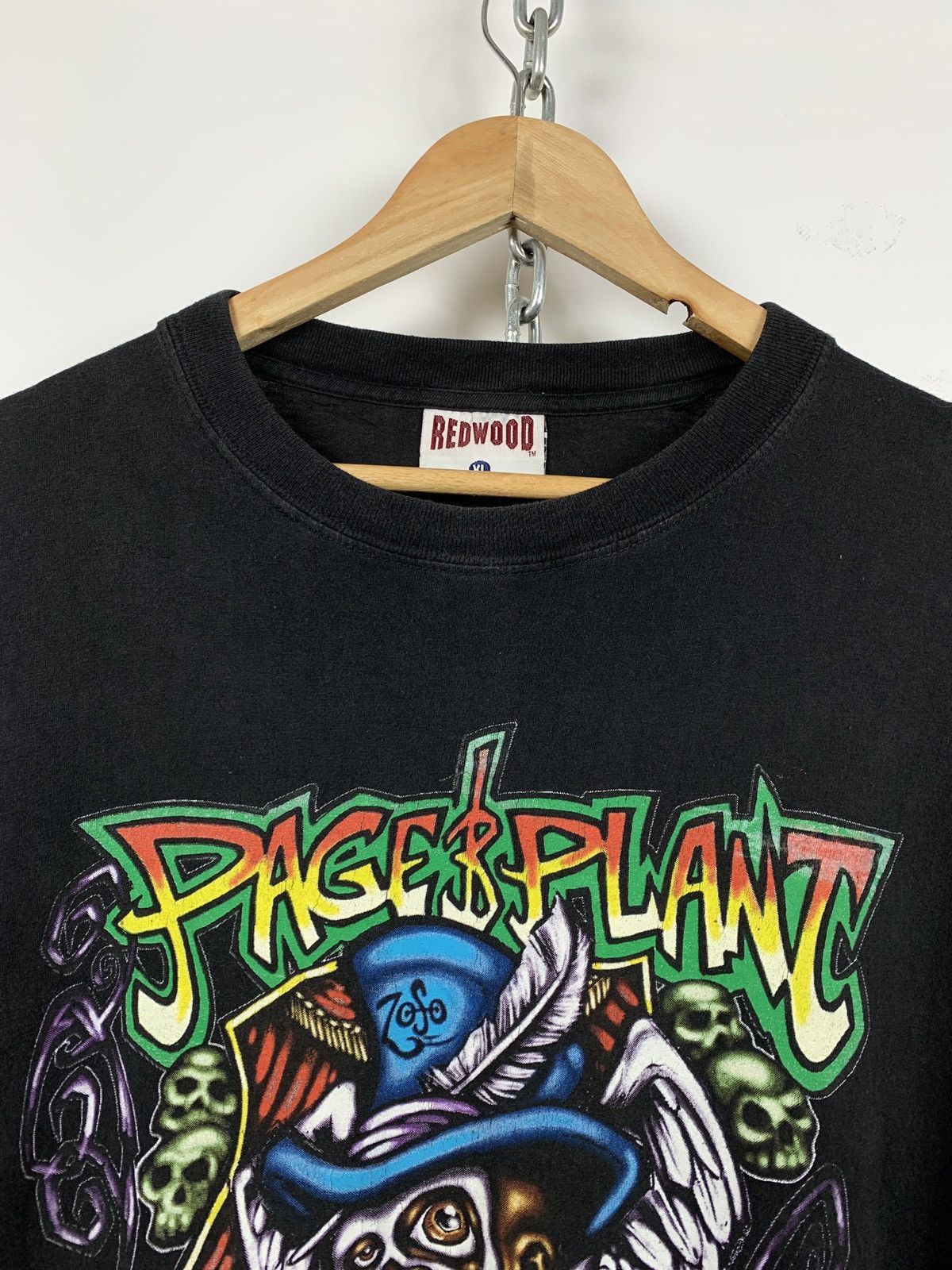Band Tees 1998 Vintage Page Plant Walking Into Clarksdale Tour Shirt Size US XL / EU 56 / 4 - 6 Thumbnail