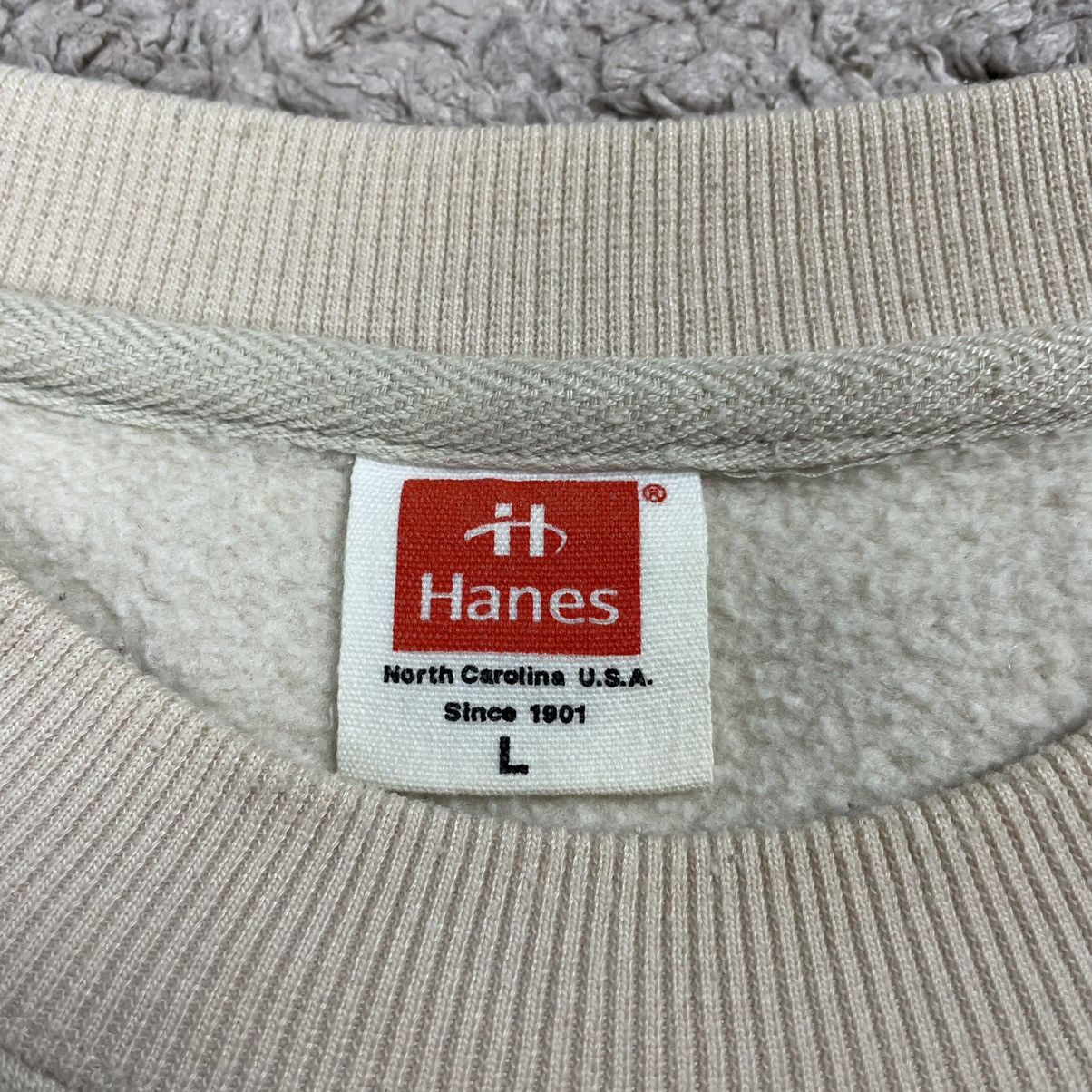 Hanes × Vintage Vintage Hanes Big Logo Sweatshirt Size US L / EU 52-54 / 3 - 14 Thumbnail