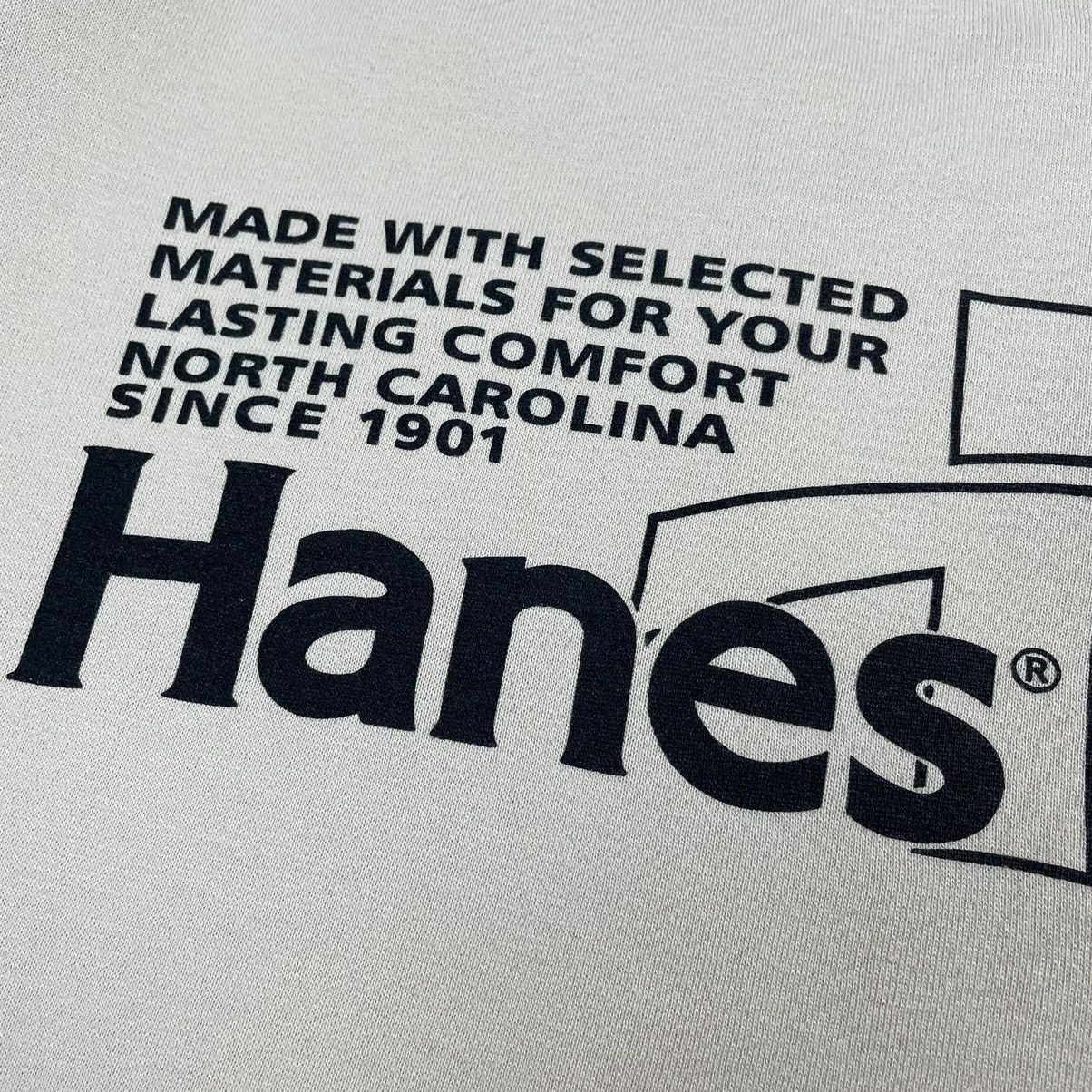 Hanes × Vintage Vintage Hanes Big Logo Sweatshirt Size US L / EU 52-54 / 3 - 7 Thumbnail