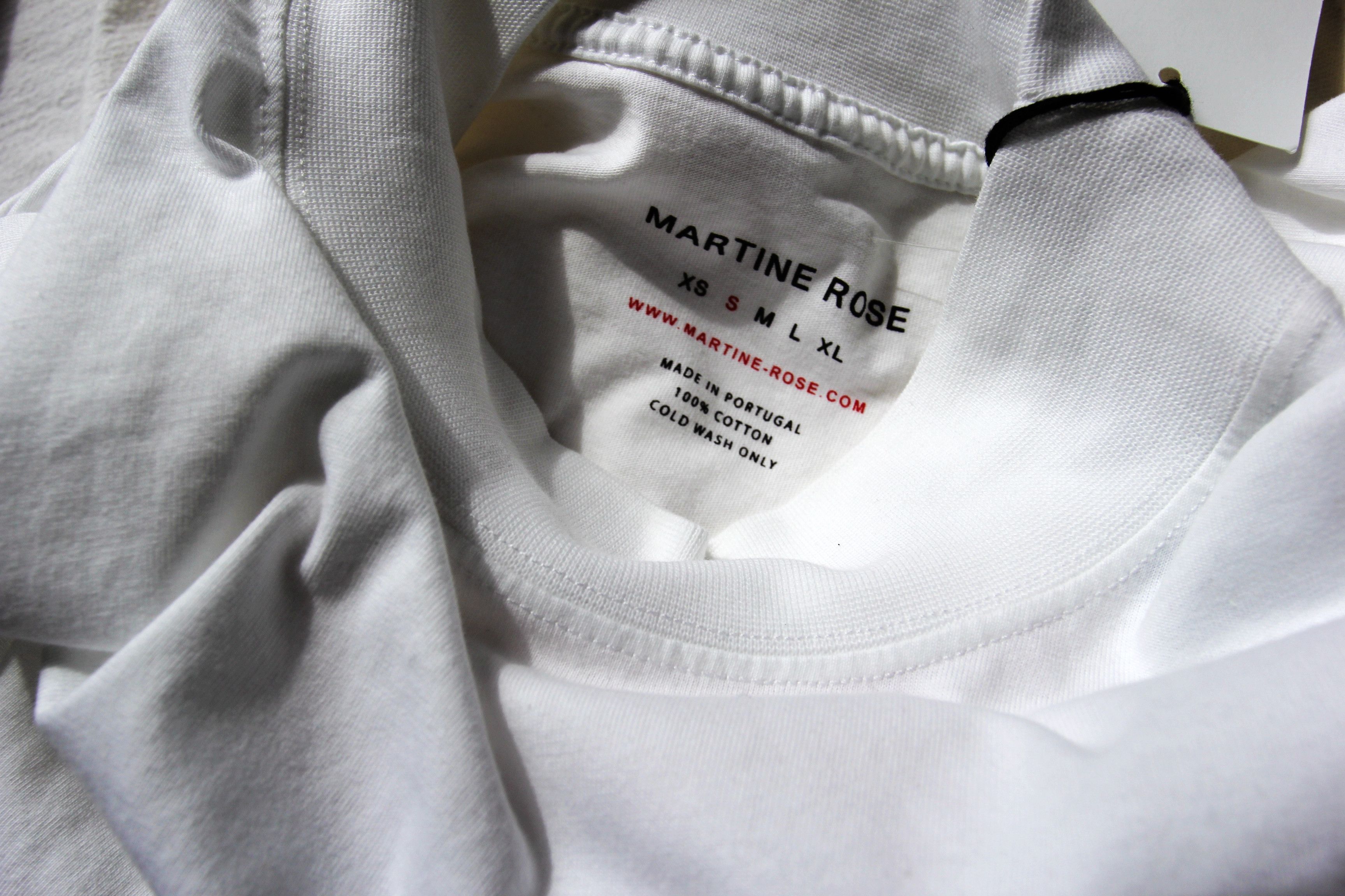 Martine Rose BNWT AW21 MARTINE ROSE MOCJ NECK LONG SLEEVE TSHIRT S Size US S / EU 44-46 / 1 - 10 Thumbnail