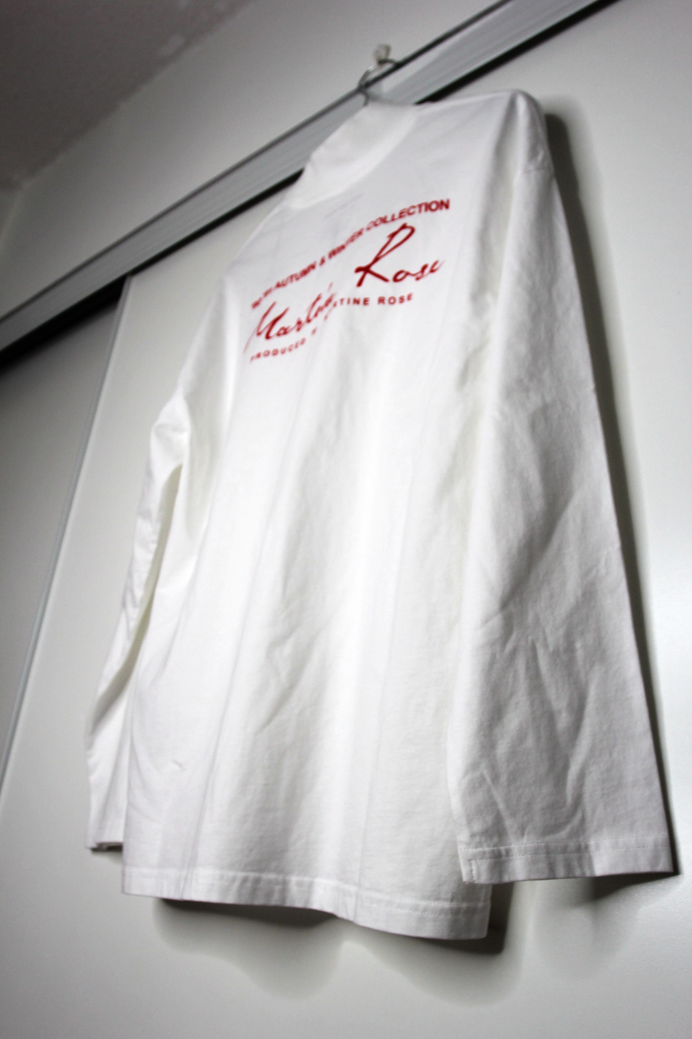 Martine Rose BNWT AW21 MARTINE ROSE MOCJ NECK LONG SLEEVE TSHIRT S Size US S / EU 44-46 / 1 - 8 Thumbnail