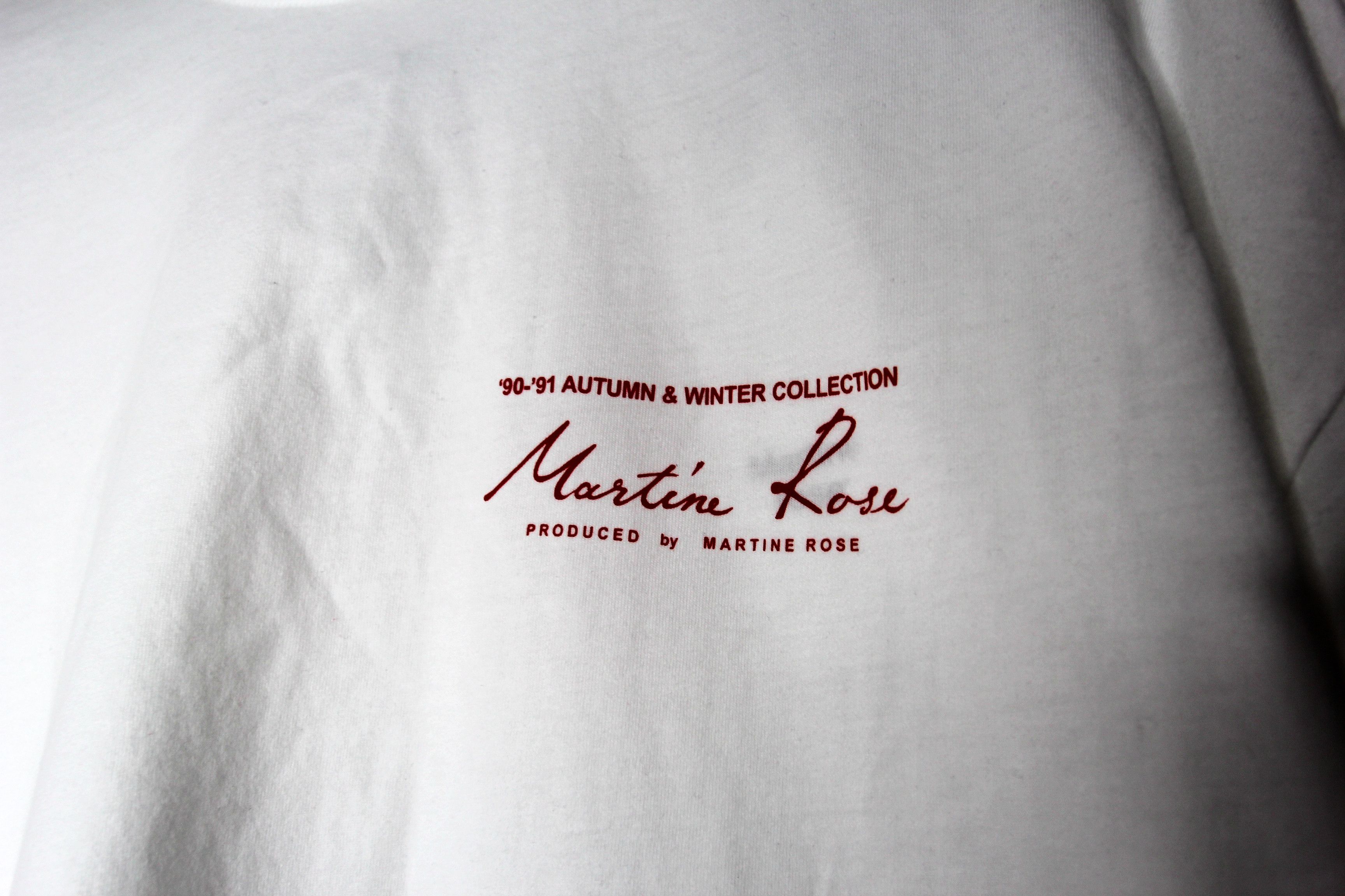 Martine Rose BNWT AW21 MARTINE ROSE MOCJ NECK LONG SLEEVE TSHIRT S Size US S / EU 44-46 / 1 - 5 Thumbnail