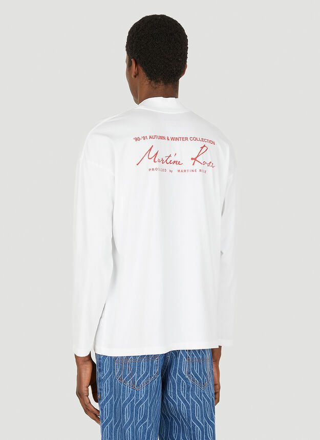 Martine Rose BNWT AW21 MARTINE ROSE MOCJ NECK LONG SLEEVE TSHIRT S Size US S / EU 44-46 / 1 - 14 Thumbnail