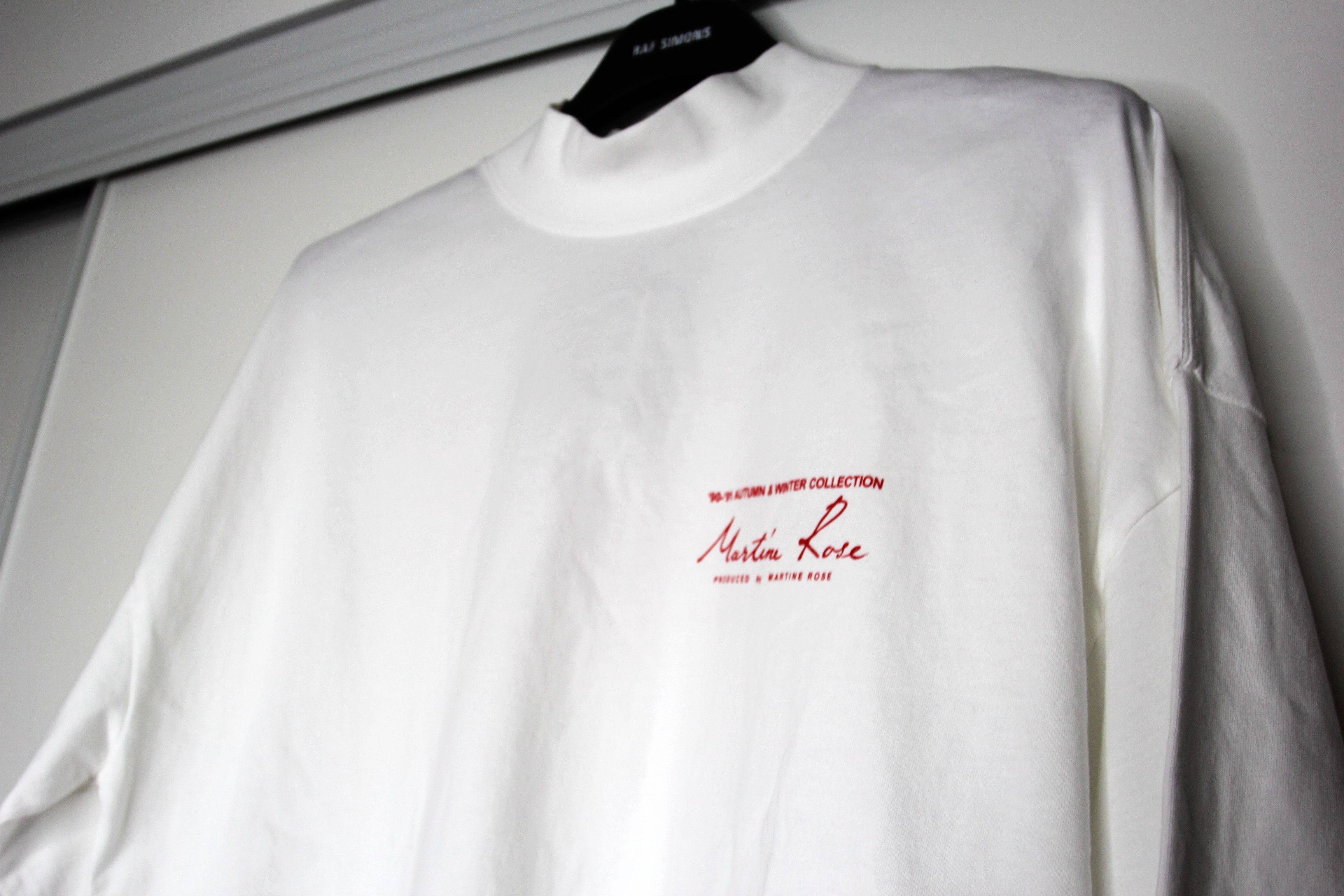 Martine Rose BNWT AW21 MARTINE ROSE MOCJ NECK LONG SLEEVE TSHIRT S Size US S / EU 44-46 / 1 - 4 Thumbnail