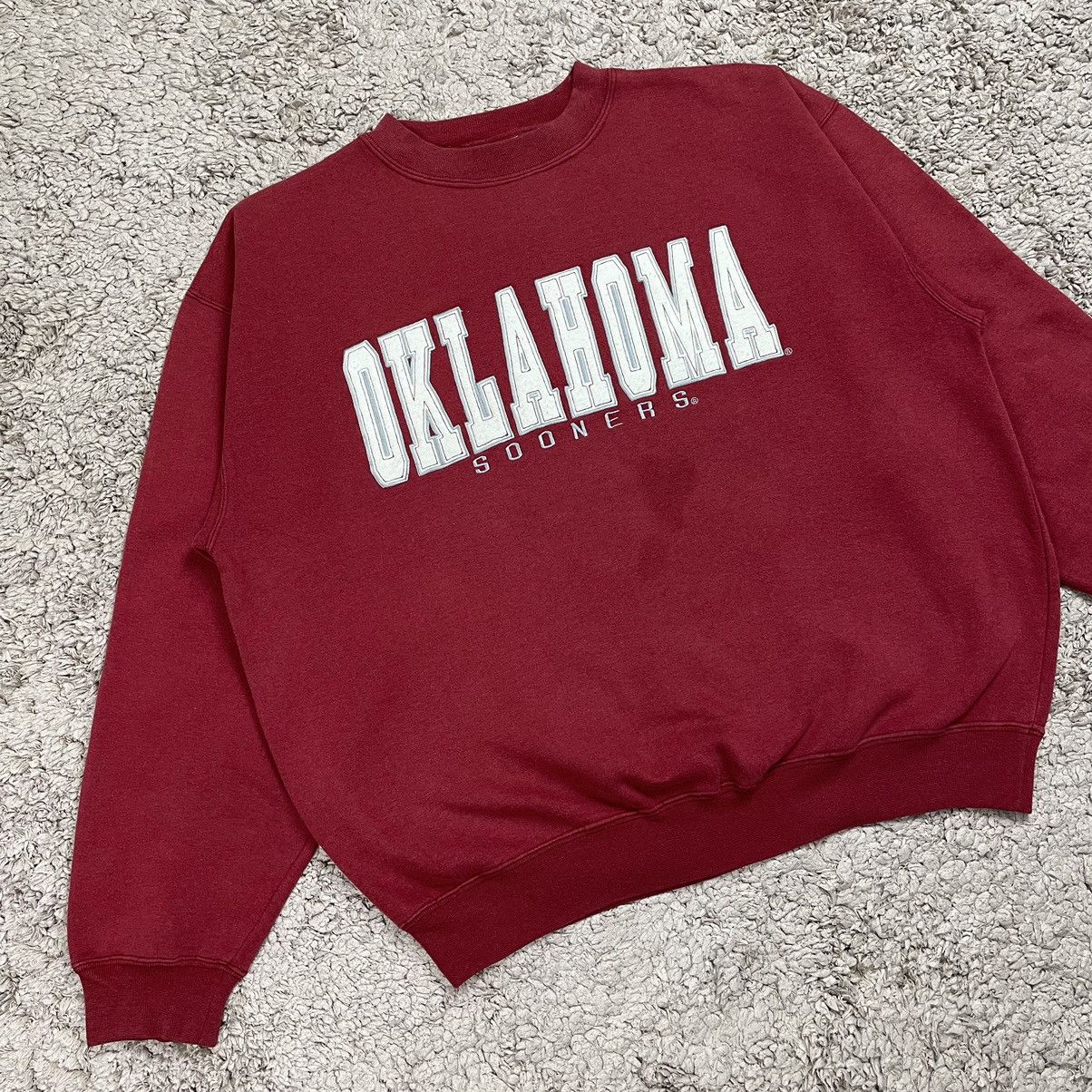 Vintage Vintage Oklahoma Sooners Sweatshirt Size US L / EU 52-54 / 3 - 3 Thumbnail