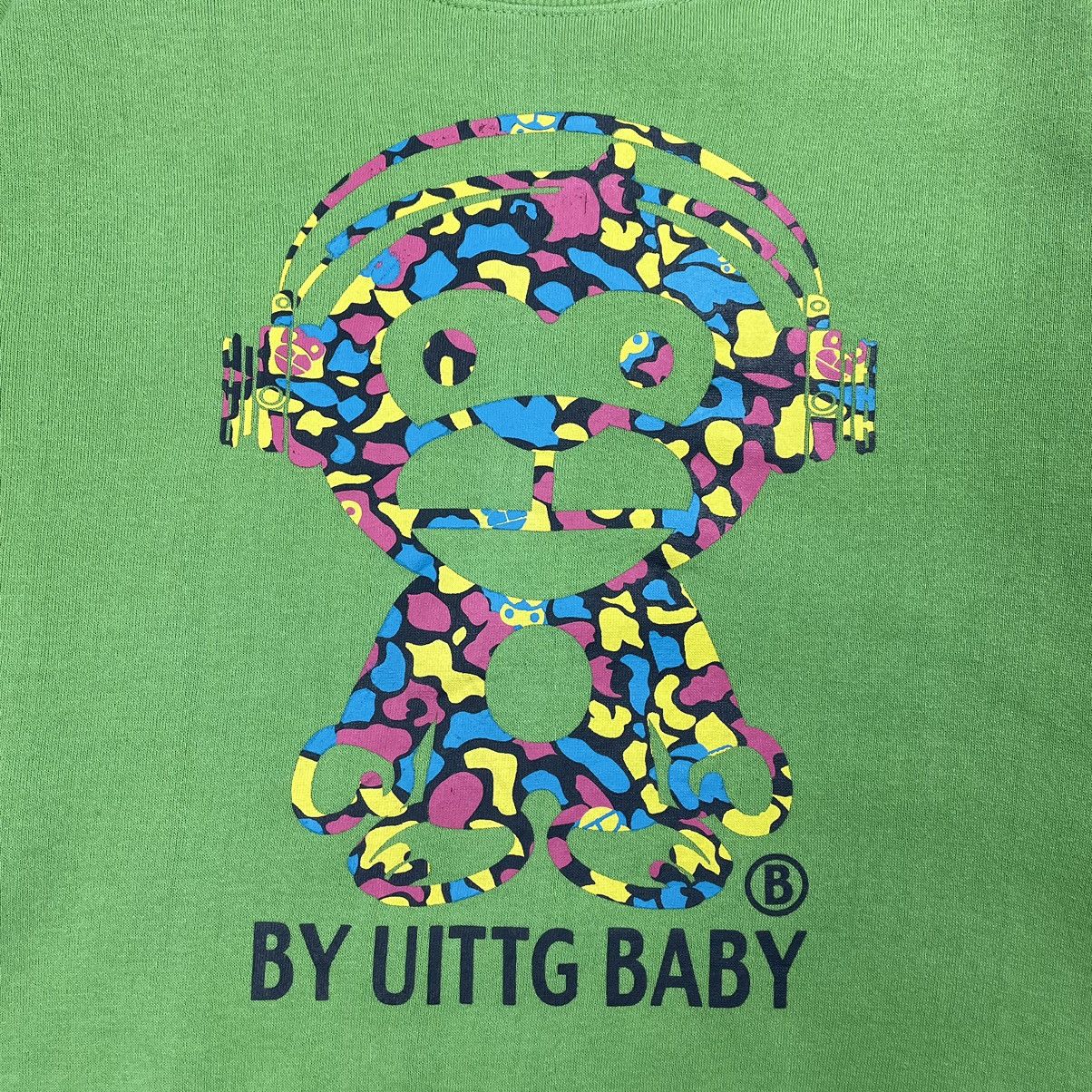Japanese Brand × Vintage Uittg Ripoff Bape By Uittg Baby Sweatshirt Size US M / EU 48-50 / 2 - 6 Thumbnail