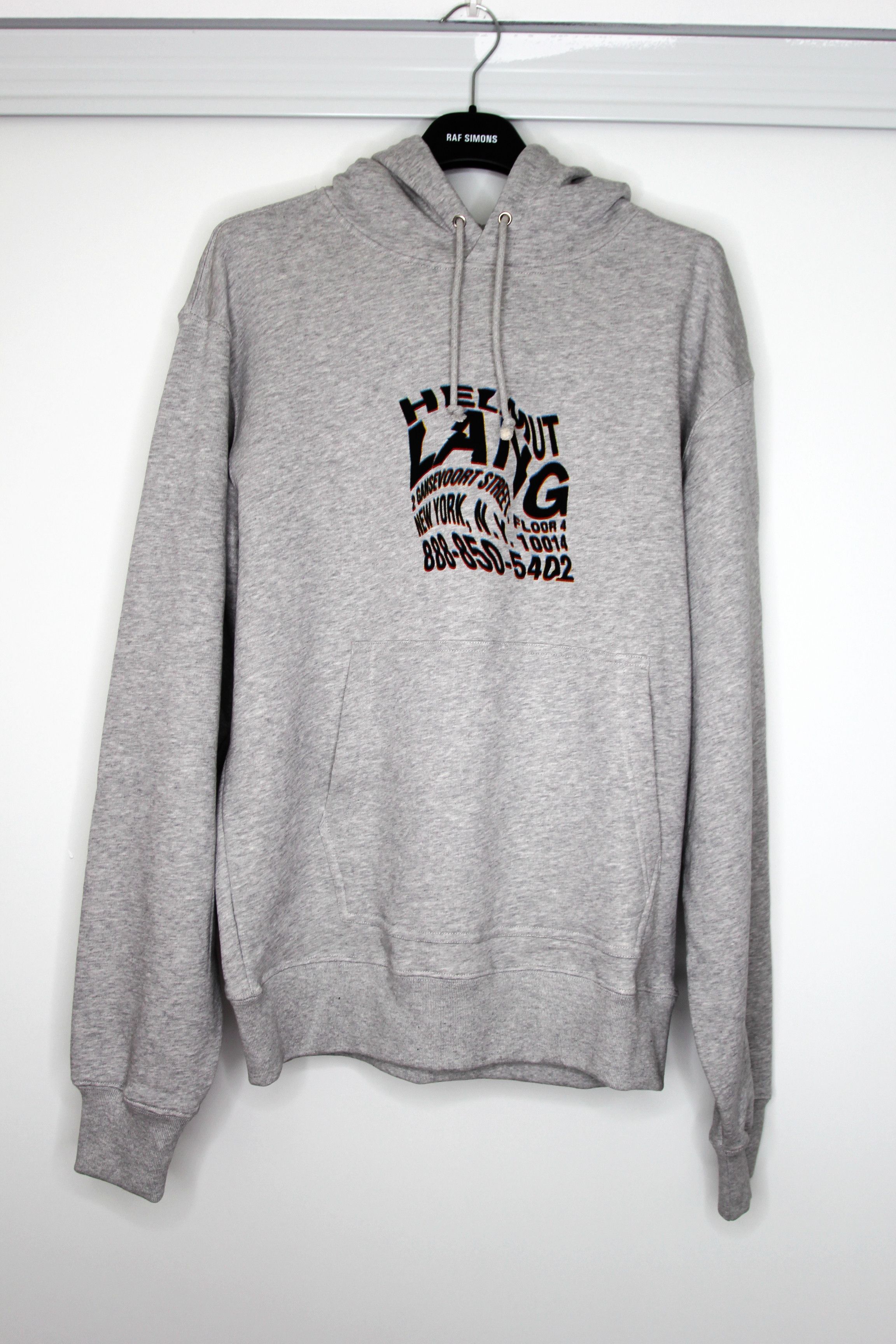 Helmut Lang BNWT AW21 HELMUT LANG WARP HOODIE XL Size US XL / EU 56 / 4 - 2 Thumbnail