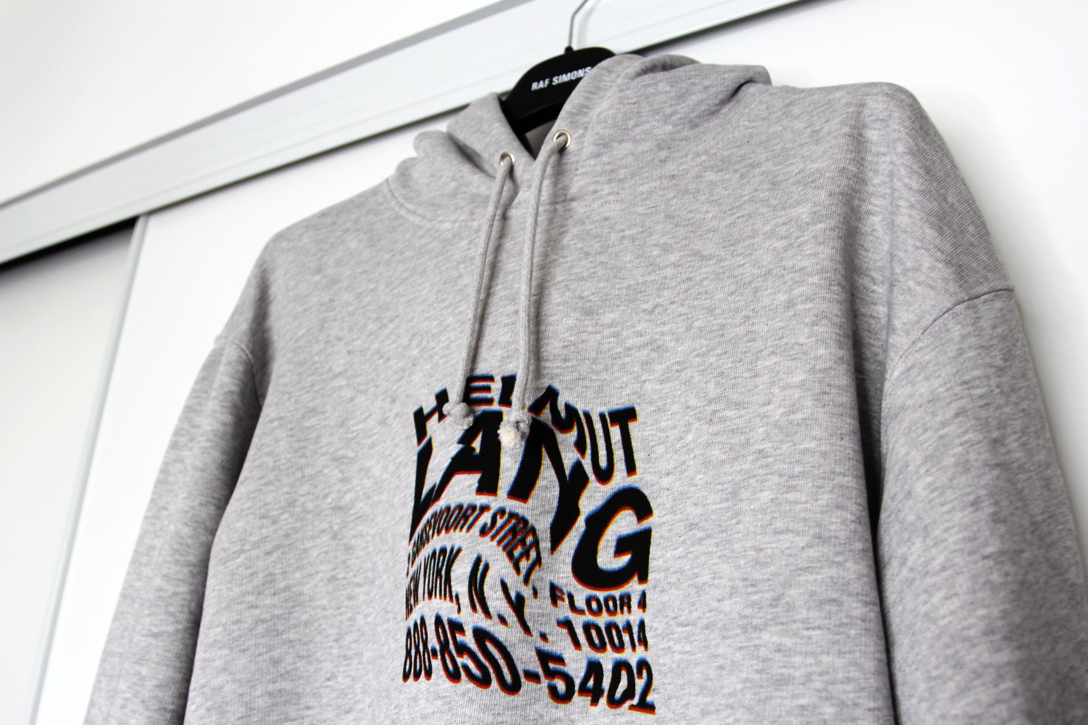 Helmut Lang BNWT AW21 HELMUT LANG WARP HOODIE XL Size US XL / EU 56 / 4 - 4 Thumbnail