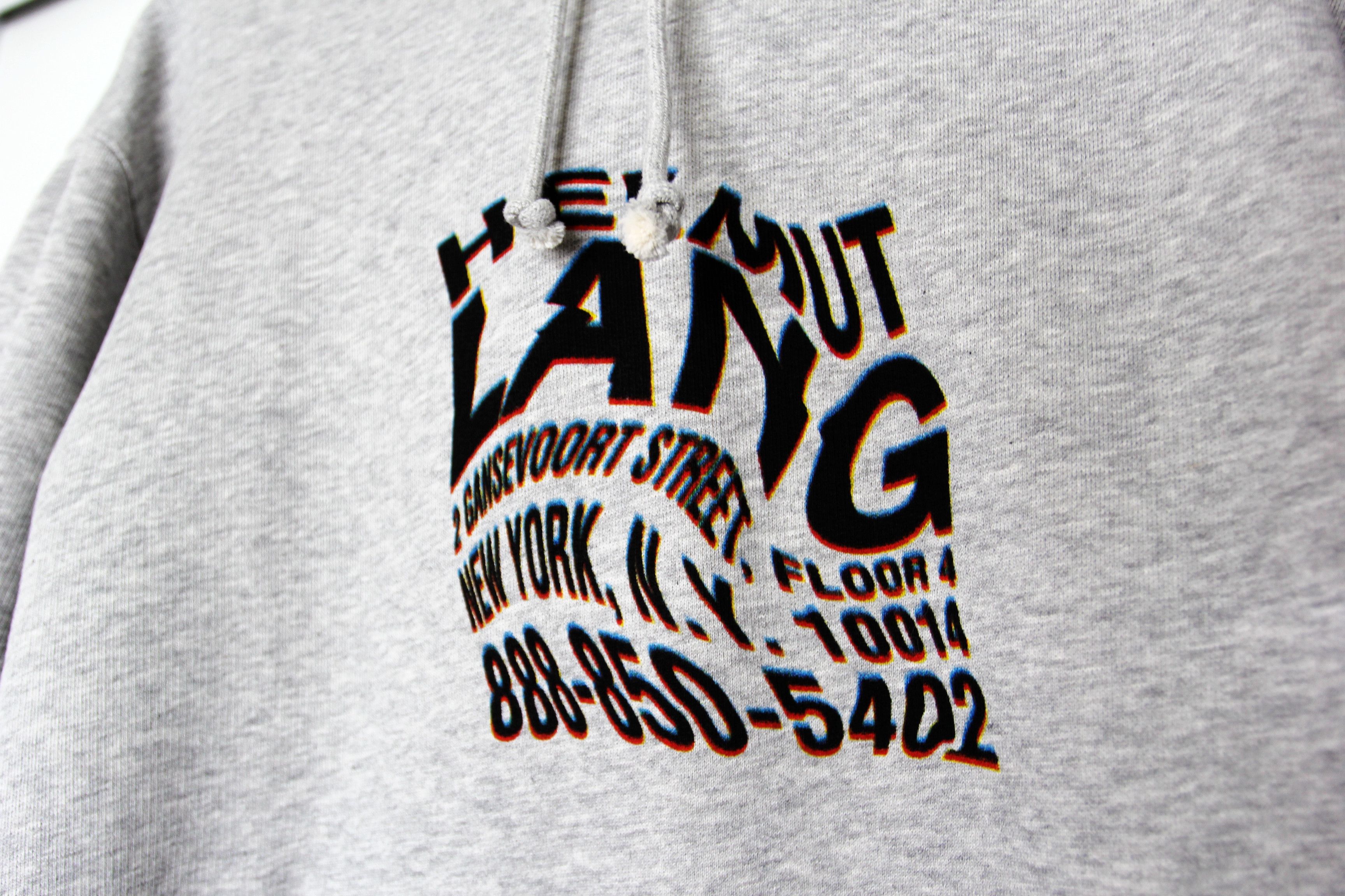 Helmut Lang BNWT AW21 HELMUT LANG WARP HOODIE XL Size US XL / EU 56 / 4 - 5 Thumbnail