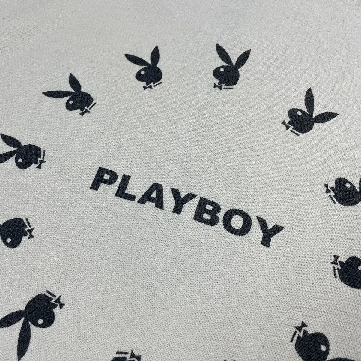 Playboy Vintage Playboy Spellout Halfzipper Hoodie Size US L / EU 52-54 / 3 - 11 Thumbnail