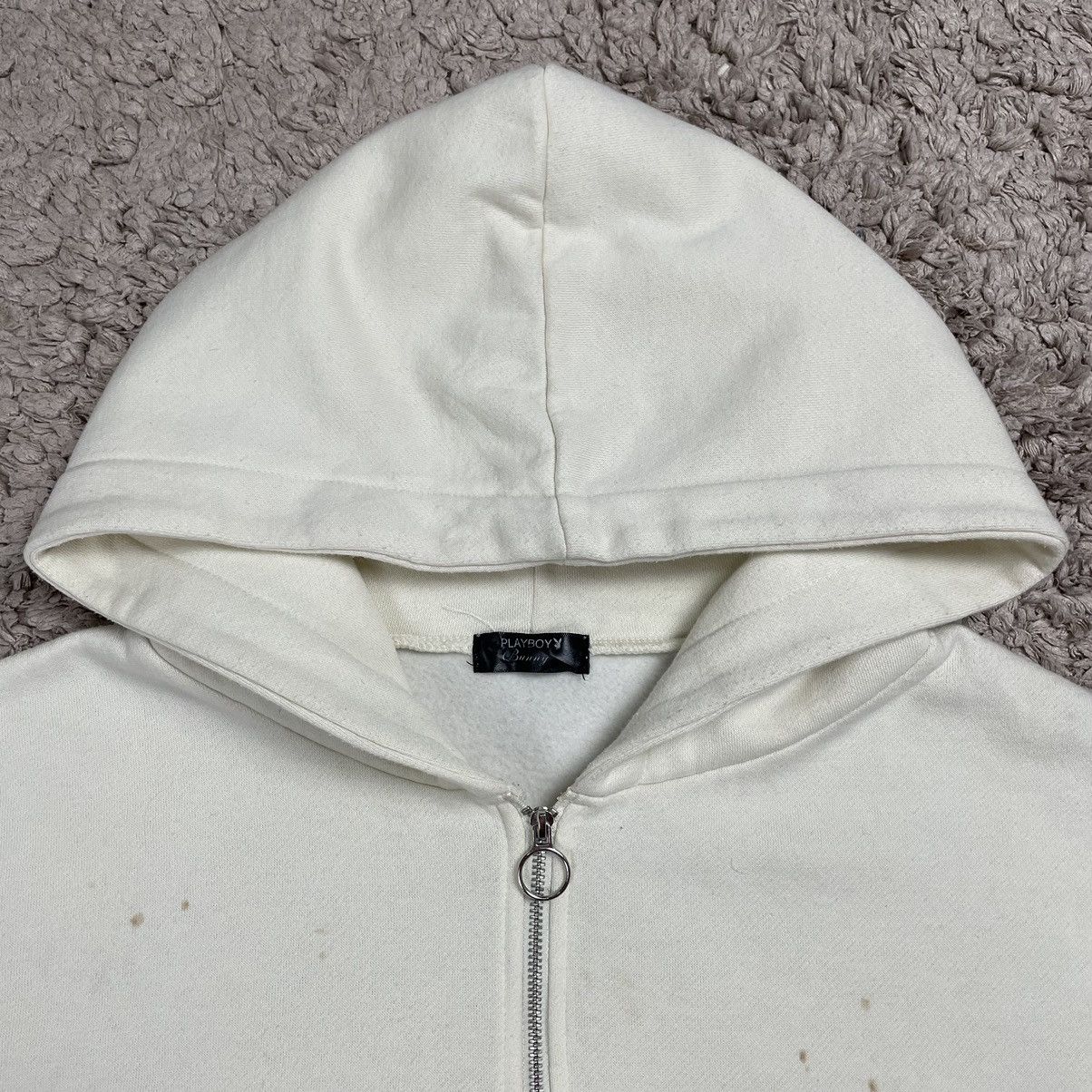 Playboy Vintage Playboy Spellout Halfzipper Hoodie Size US L / EU 52-54 / 3 - 7 Thumbnail