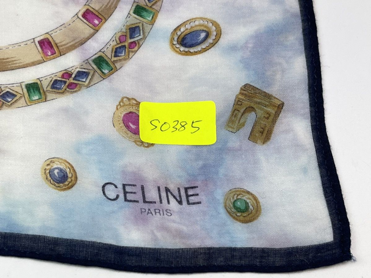 Celine Custom CELINE Tie Dye Handkerchief Bandana Headband Size ONE SIZE - 4 Thumbnail