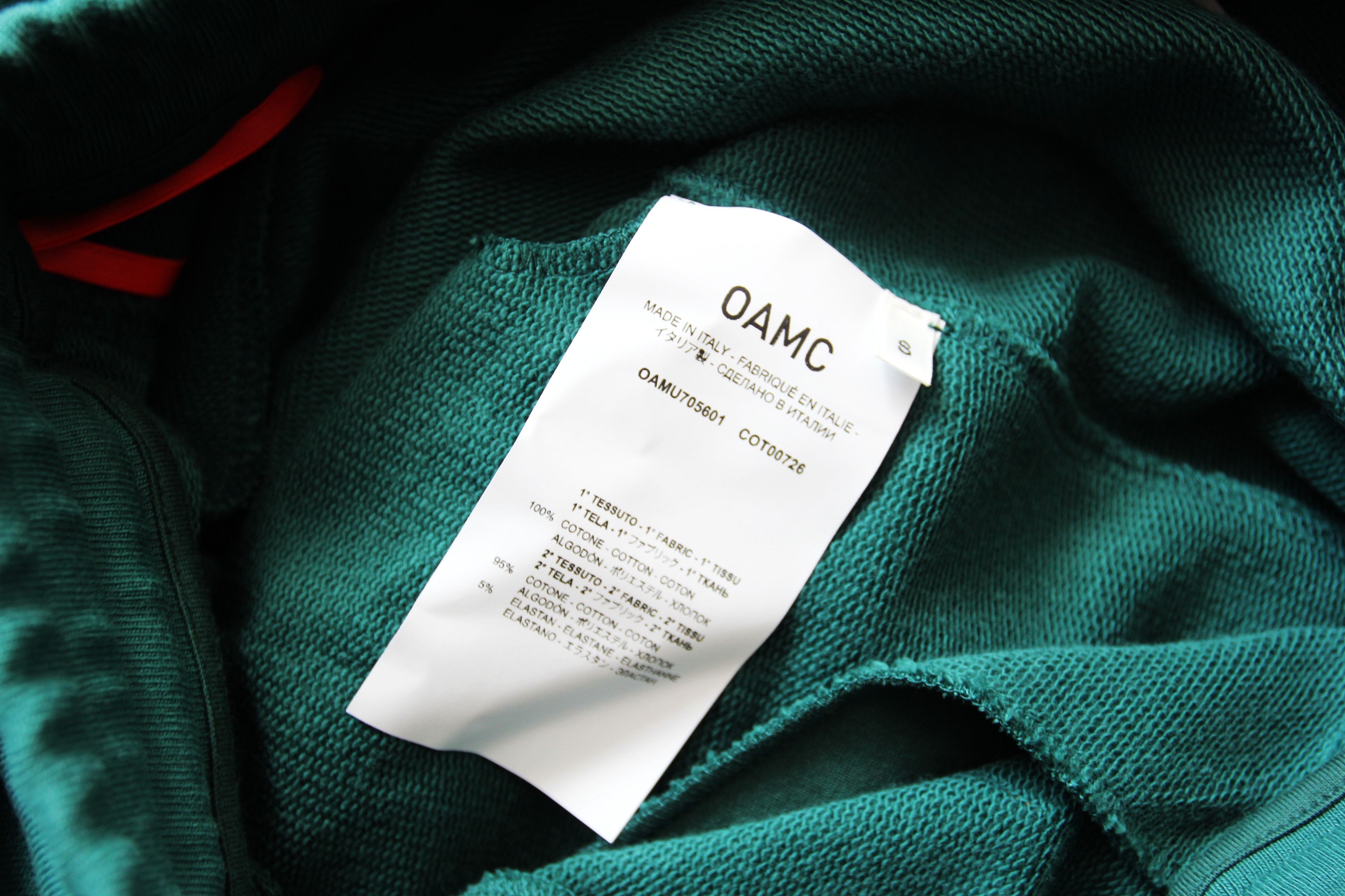 OAMC BNWT SS22 OAMC GREEN JERSEY SWEATPANTS S Size US 30 / EU 46 - 10 Thumbnail
