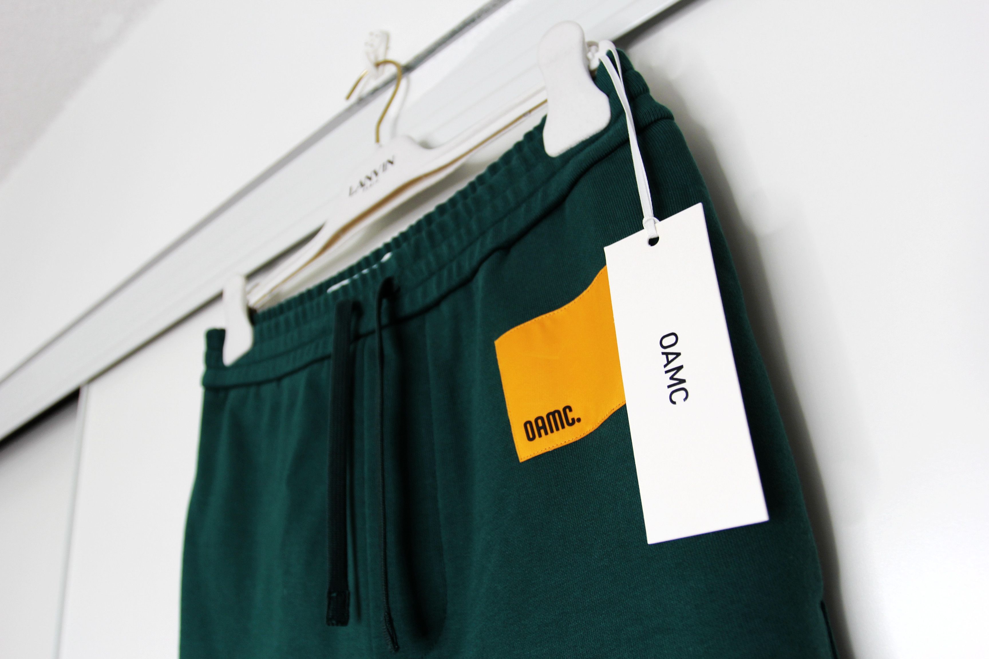 OAMC BNWT SS22 OAMC GREEN JERSEY SWEATPANTS S Size US 30 / EU 46 - 4 Thumbnail