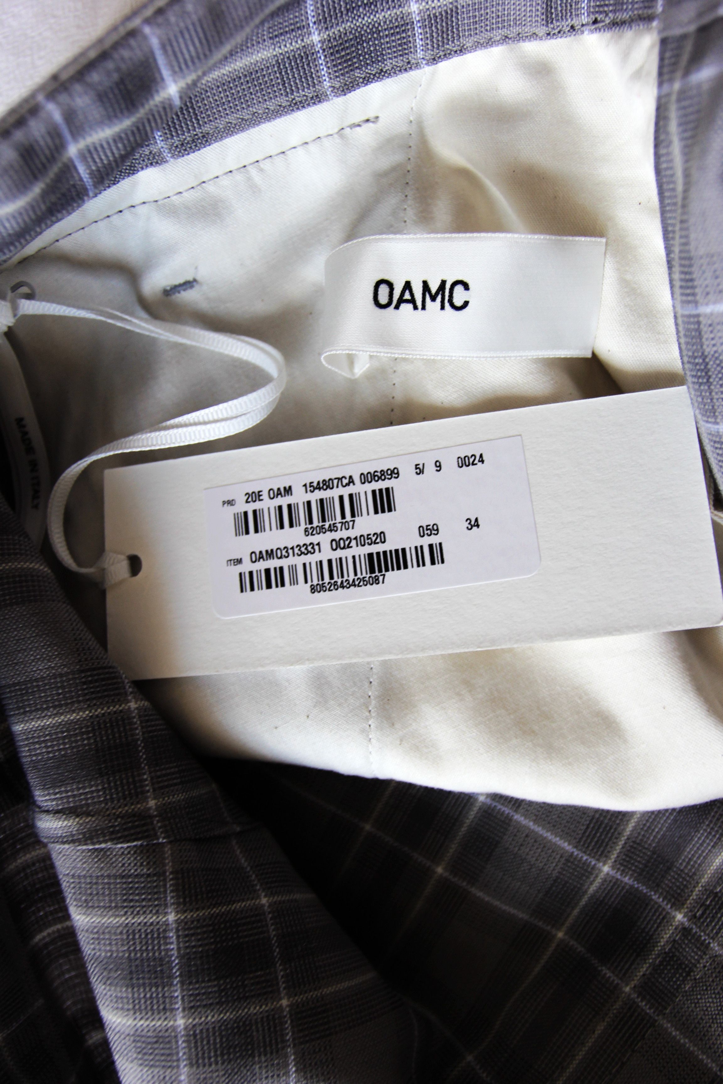 OAMC BNWT SS20 OAMC PLAID SHORTS 34 Size US 34 / EU 50 - 8 Thumbnail