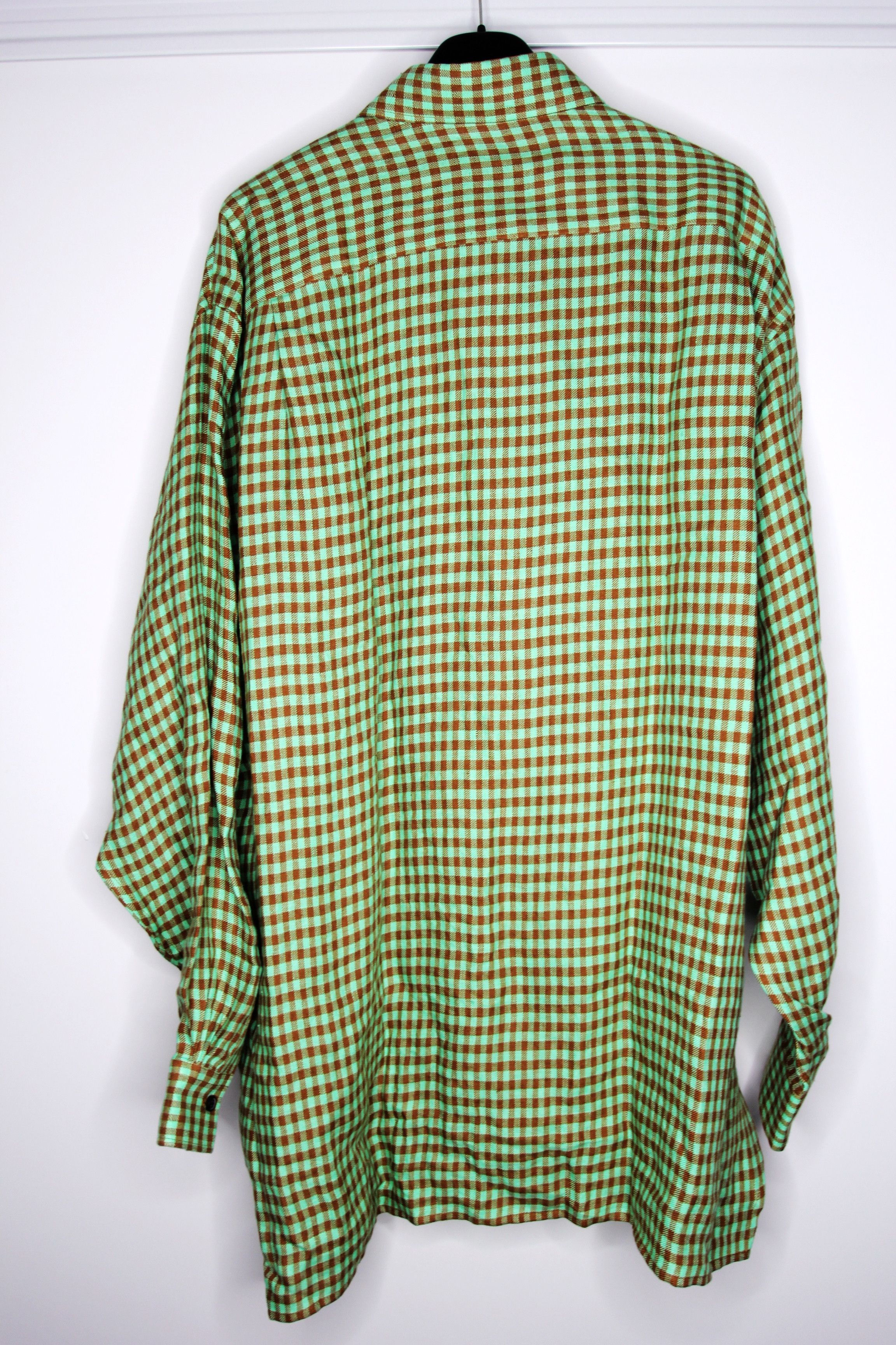 Acne Studios BNWT SS20 ACNE STUDIOS CHECKED LINEN SHIRT 50 Size US M / EU 48-50 / 2 - 3 Thumbnail