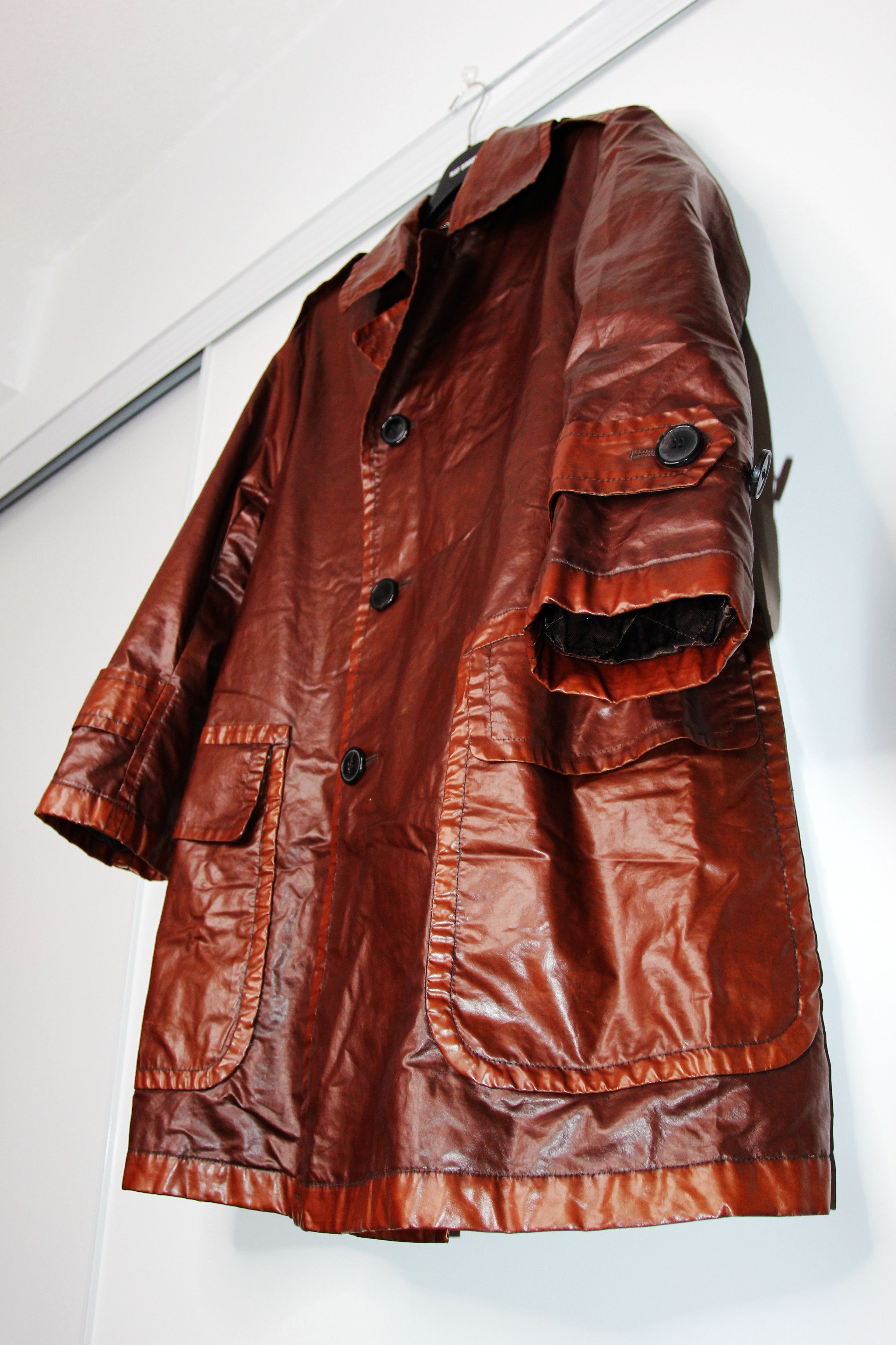 Dries Van Noten SS20 DRIES VAN NOTEN COATED COTTON COAT 50 Size US M / EU 48-50 / 2 - 5 Thumbnail