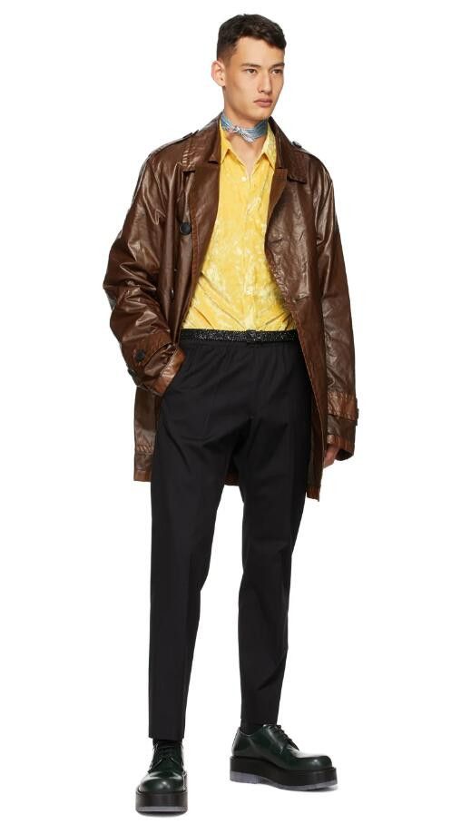 Dries Van Noten SS20 DRIES VAN NOTEN COATED COTTON COAT 50 Size US M / EU 48-50 / 2 - 12 Thumbnail
