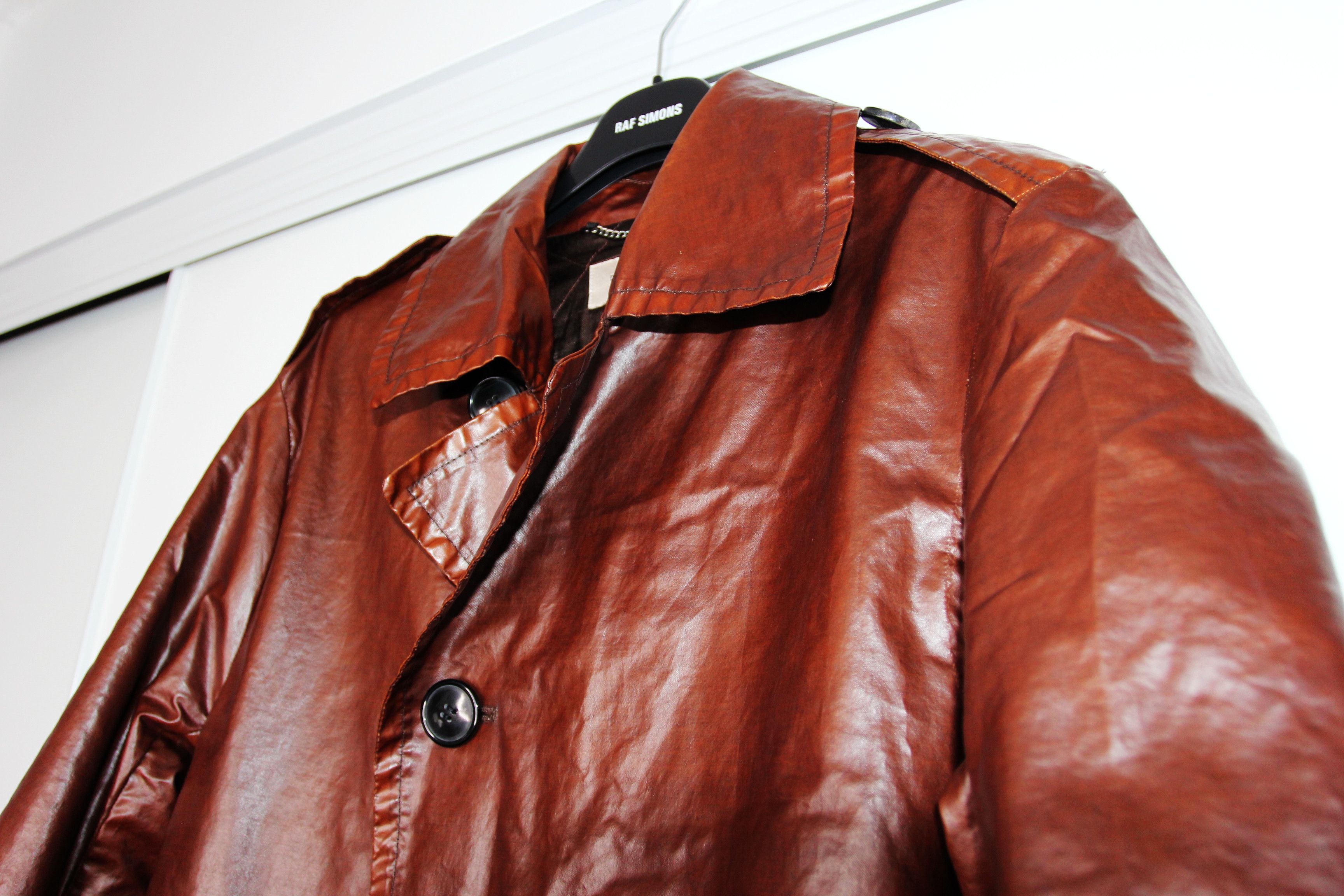 Dries Van Noten SS20 DRIES VAN NOTEN COATED COTTON COAT 50 Size US M / EU 48-50 / 2 - 3 Thumbnail