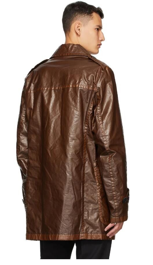 Dries Van Noten SS20 DRIES VAN NOTEN COATED COTTON COAT 50 Size US M / EU 48-50 / 2 - 15 Thumbnail