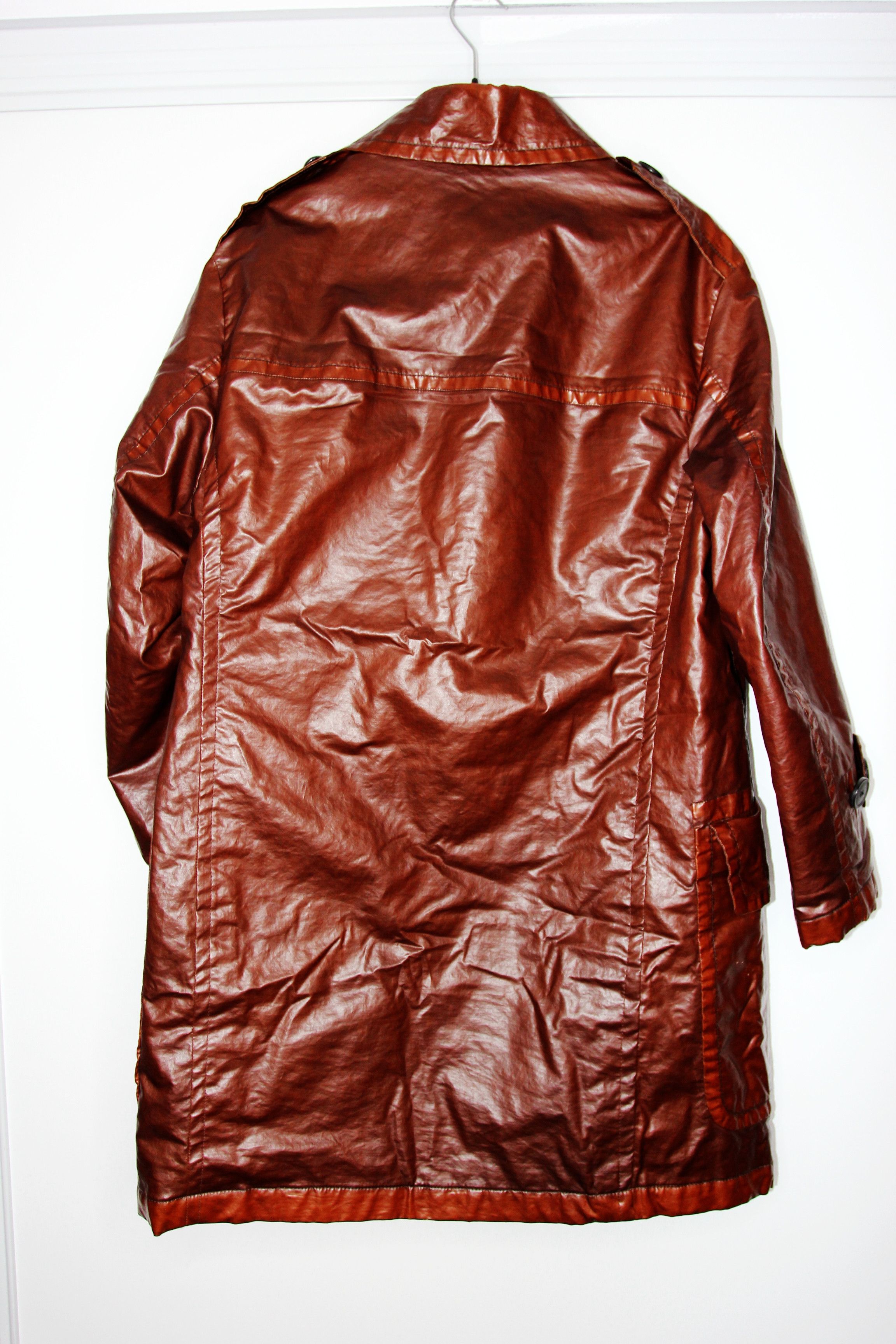 Dries Van Noten SS20 DRIES VAN NOTEN COATED COTTON COAT 50 Size US M / EU 48-50 / 2 - 2 Thumbnail