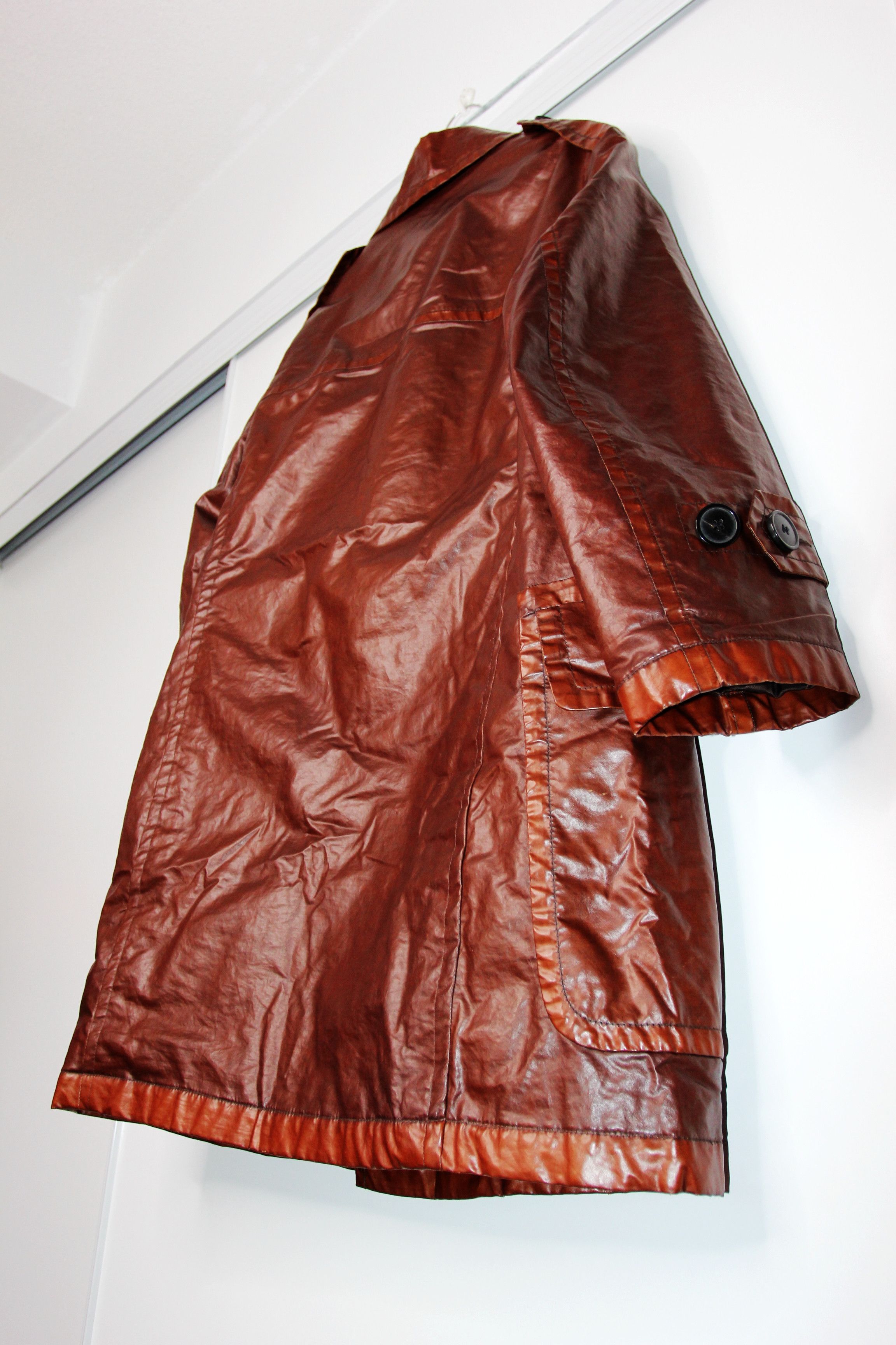 Dries Van Noten SS20 DRIES VAN NOTEN COATED COTTON COAT 50 Size US M / EU 48-50 / 2 - 7 Thumbnail