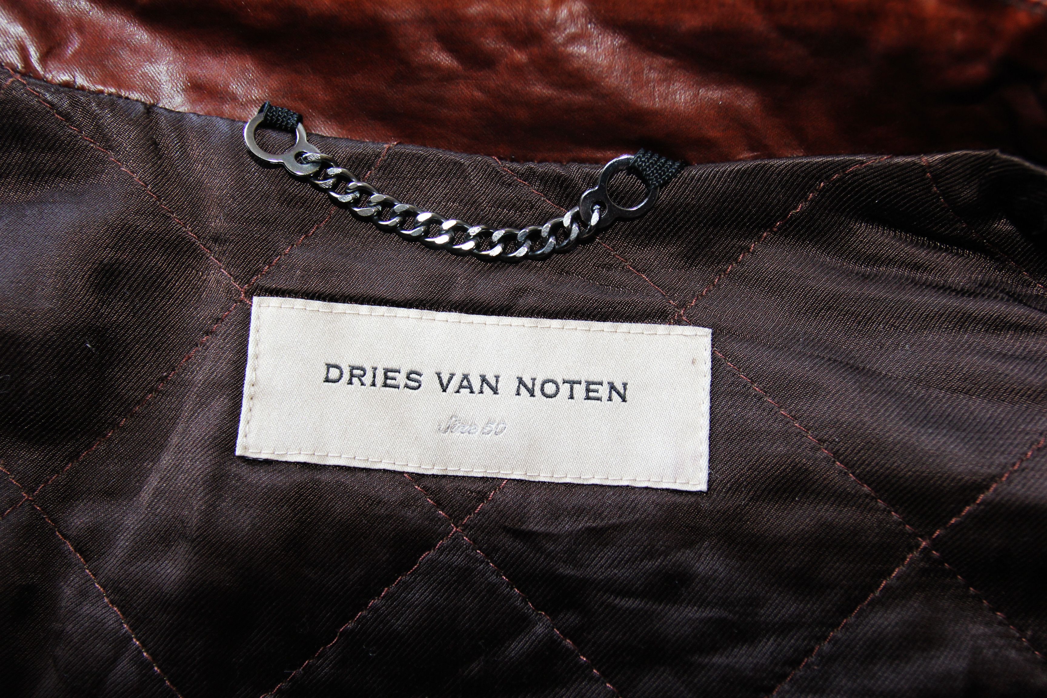 Dries Van Noten SS20 DRIES VAN NOTEN COATED COTTON COAT 50 Size US M / EU 48-50 / 2 - 8 Thumbnail