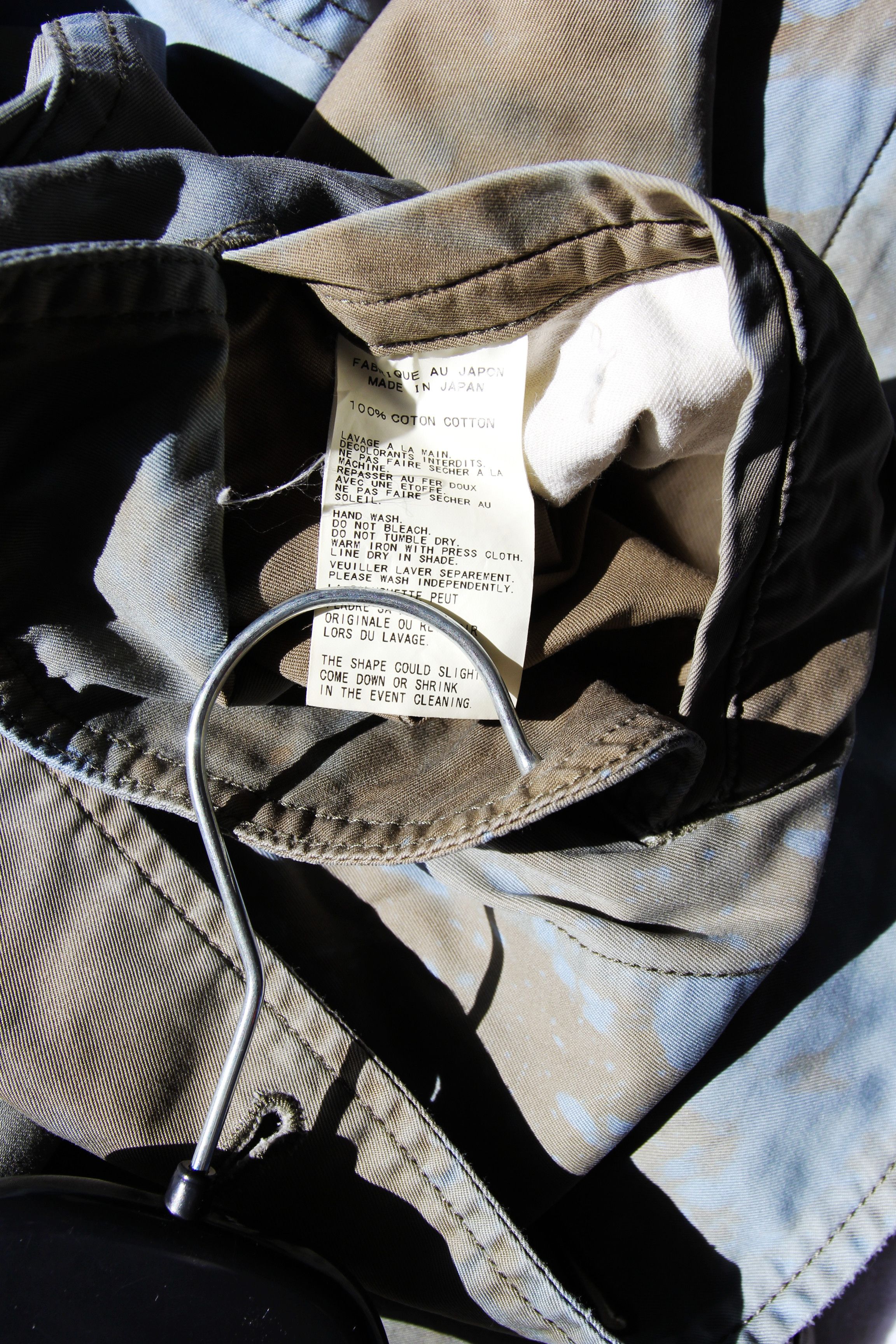 Yohji Yamamoto YOHJI YAMAMOTO POUR HOMME ACID WASH JACKET 3 Size US L / EU 52-54 / 3 - 10 Thumbnail