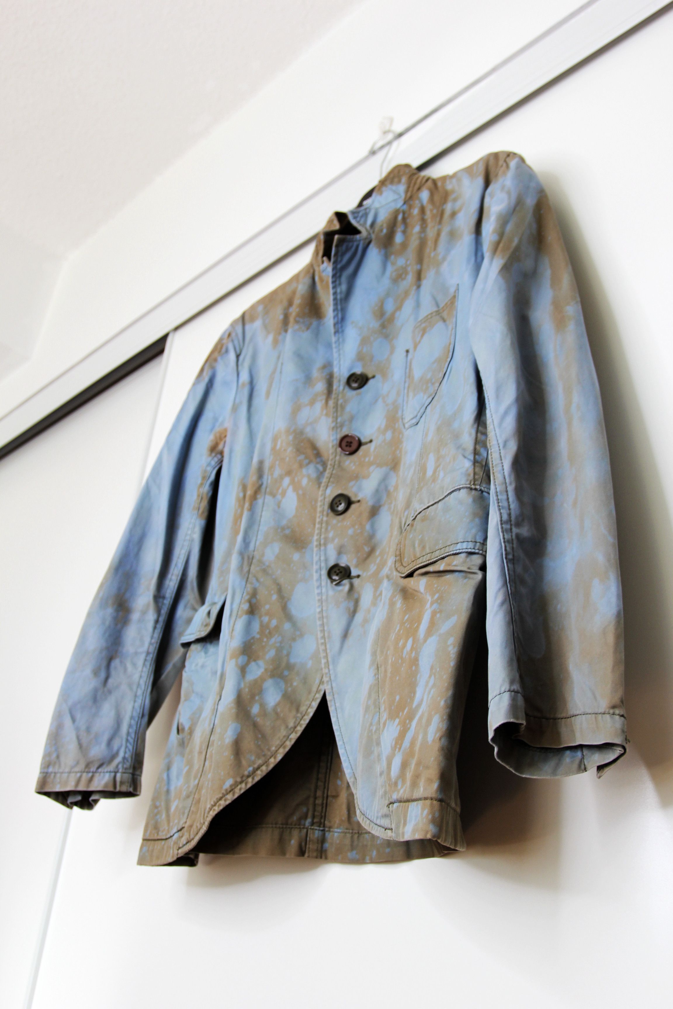 Yohji Yamamoto YOHJI YAMAMOTO POUR HOMME ACID WASH JACKET 3 Size US L / EU 52-54 / 3 - 5 Thumbnail