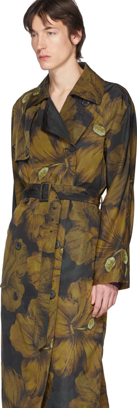 Dries Van Noten BNWT SS20 DRIES VAN NOTEN RENNIE FLORAL TRENCH COAT S Size US S / EU 44-46 / 1 - 18 Thumbnail