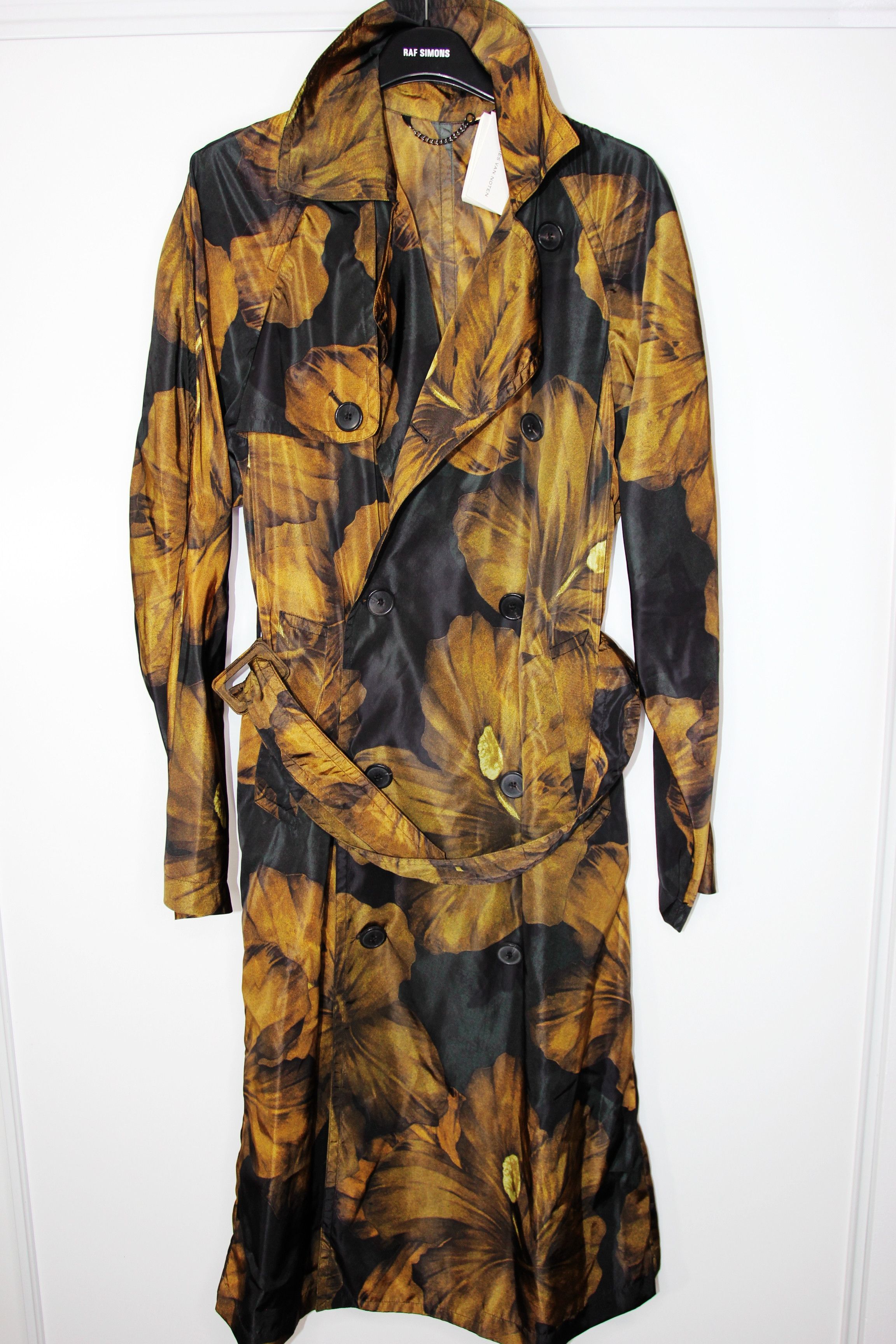 Dries Van Noten BNWT SS20 DRIES VAN NOTEN RENNIE FLORAL TRENCH COAT S Size US S / EU 44-46 / 1 - 2 Thumbnail