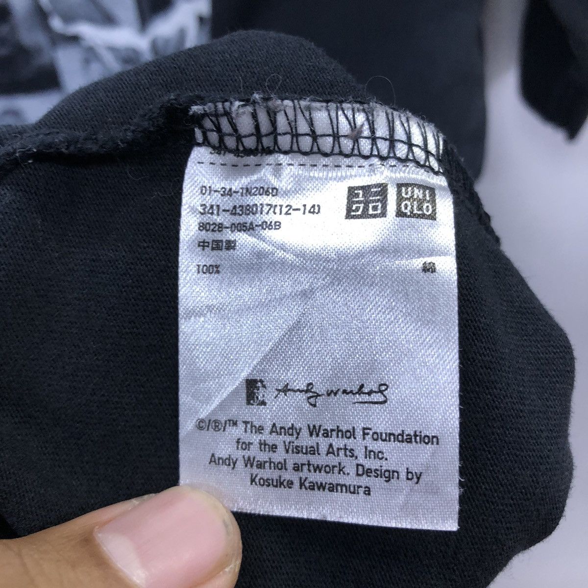 Andy Warhol × Uniqlo Uniqlo X Andy Warhol And Kosuke Kawamura Designer Tshirt Size US L / EU 52-54 / 3 - 9 Thumbnail