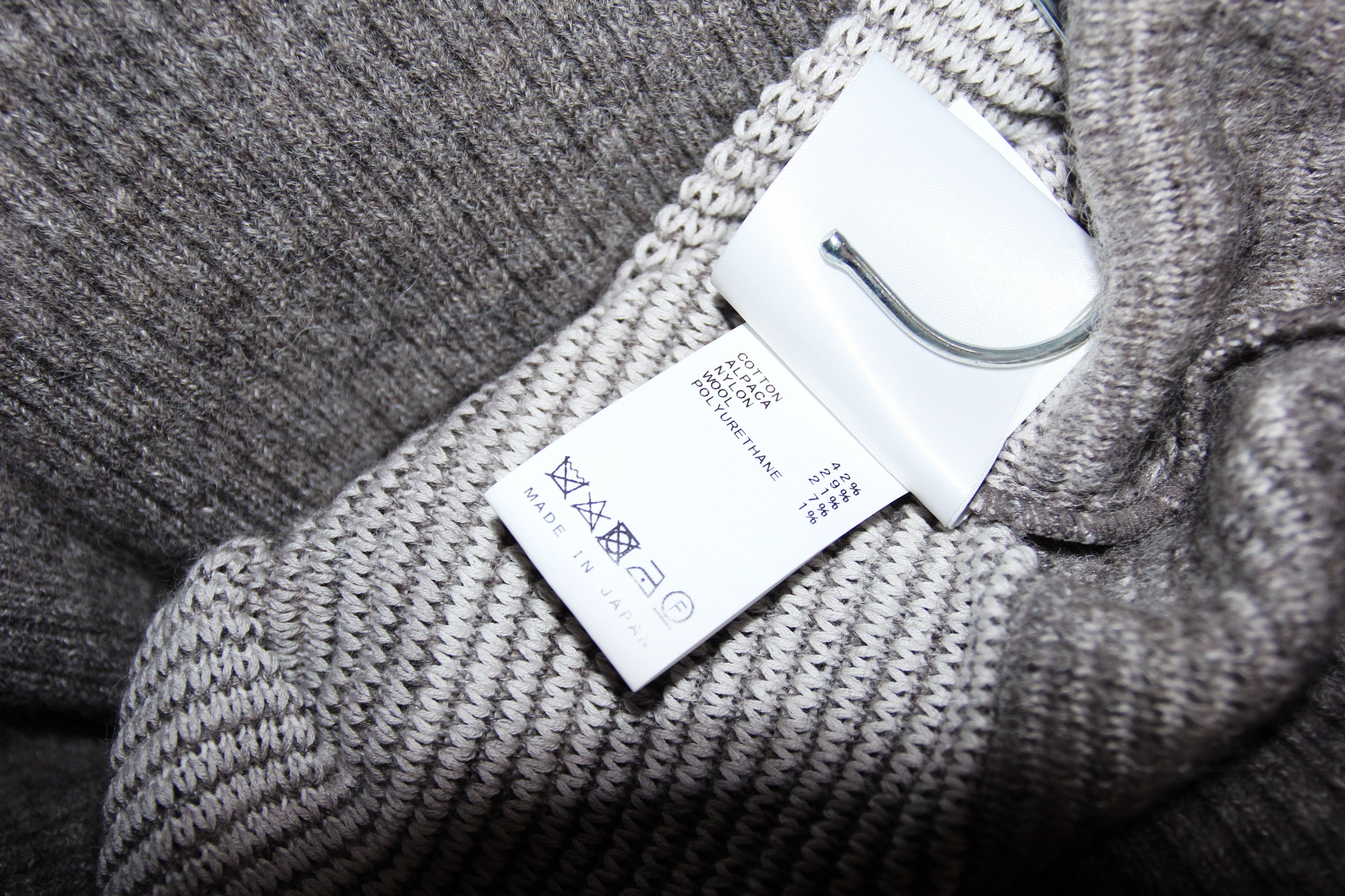 Julius BNWT AW21 JULIUS "RESILIENCE" GEO PATTERN ALPACA SWEATER 3 Size US L / EU 52-54 / 3 - 10 Thumbnail