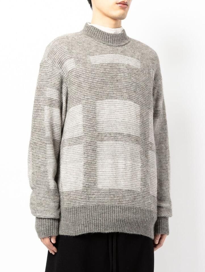 Julius BNWT AW21 JULIUS "RESILIENCE" GEO PATTERN ALPACA SWEATER 3 Size US L / EU 52-54 / 3 - 1 Thumbnail