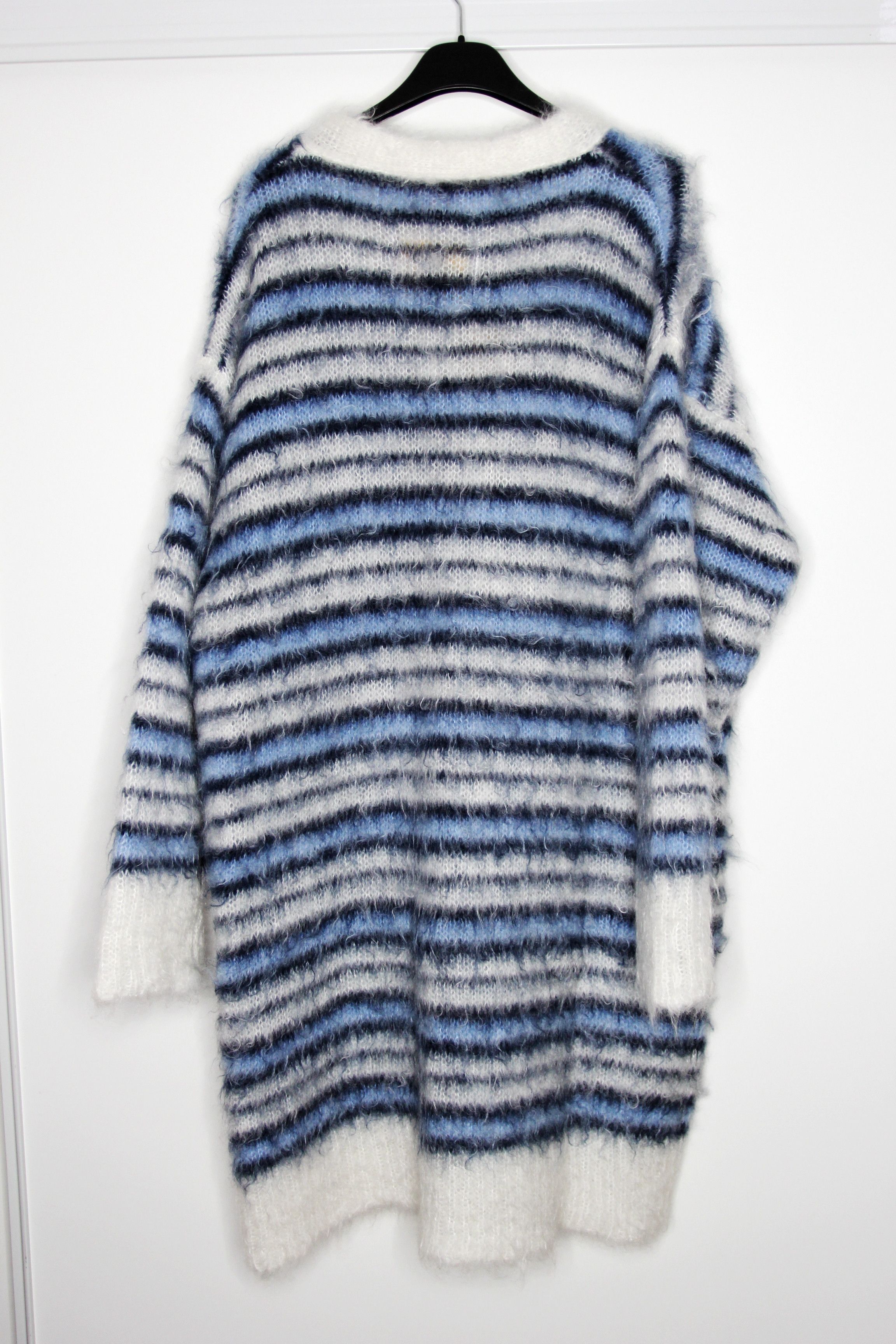 Marni BNWT SS22 MARNI GROOVY STRIPED MOHAIR CARDIGAN 42 Size US L / EU 52-54 / 3 - 3 Thumbnail