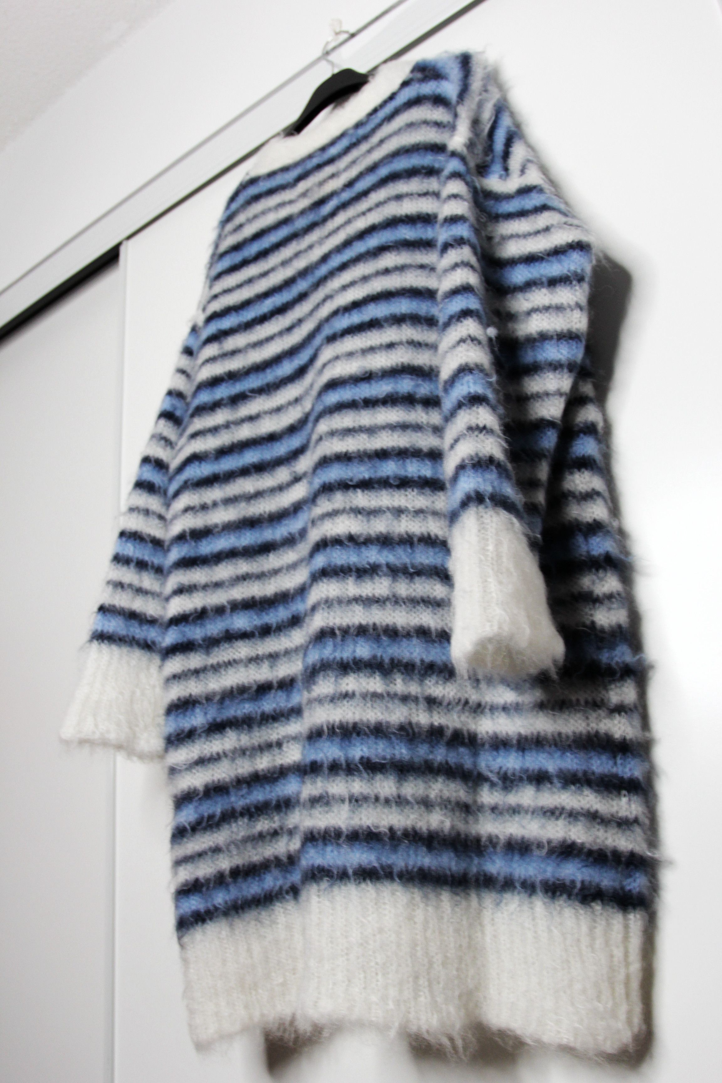 Marni BNWT SS22 MARNI GROOVY STRIPED MOHAIR CARDIGAN 42 Size US L / EU 52-54 / 3 - 7 Thumbnail