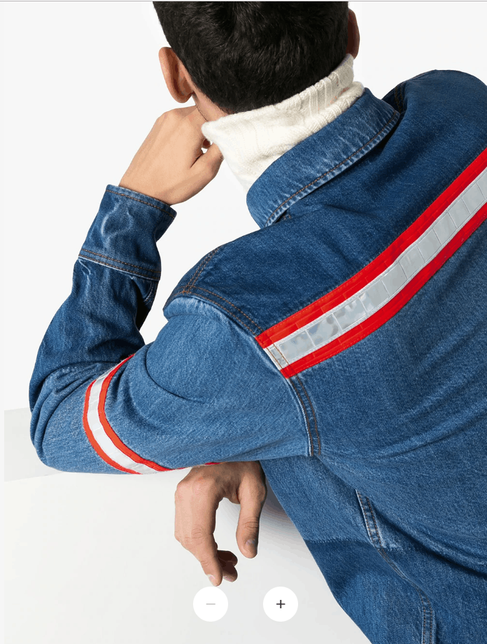 Calvin Klein 205W39NYC SS19 CALVIN KLEIN 205W39NYC DENIM JACKET M Size US M / EU 48-50 / 2 - 17 Thumbnail