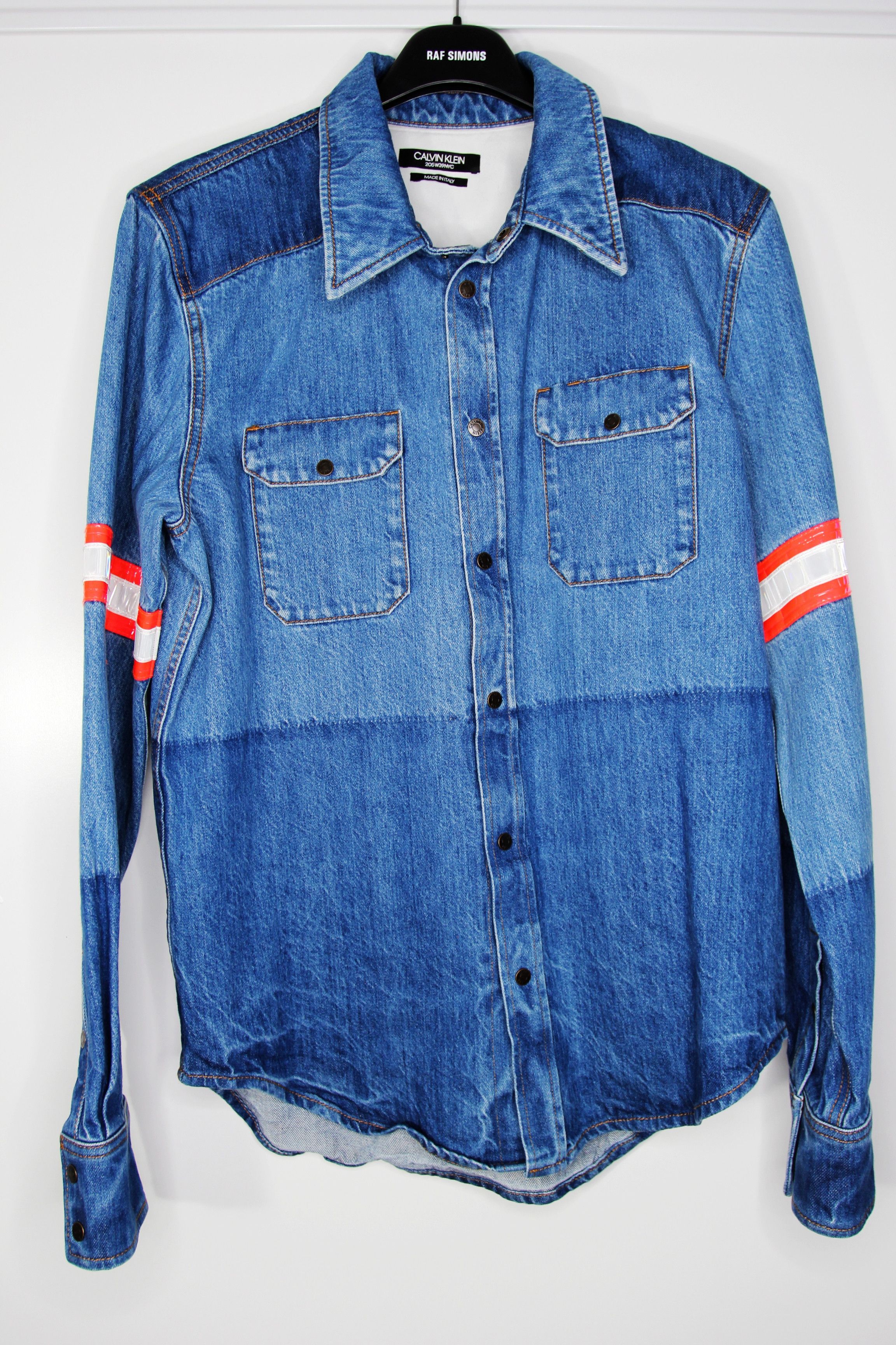 Calvin Klein 205W39NYC SS19 CALVIN KLEIN 205W39NYC DENIM JACKET M Size US M / EU 48-50 / 2 - 2 Thumbnail