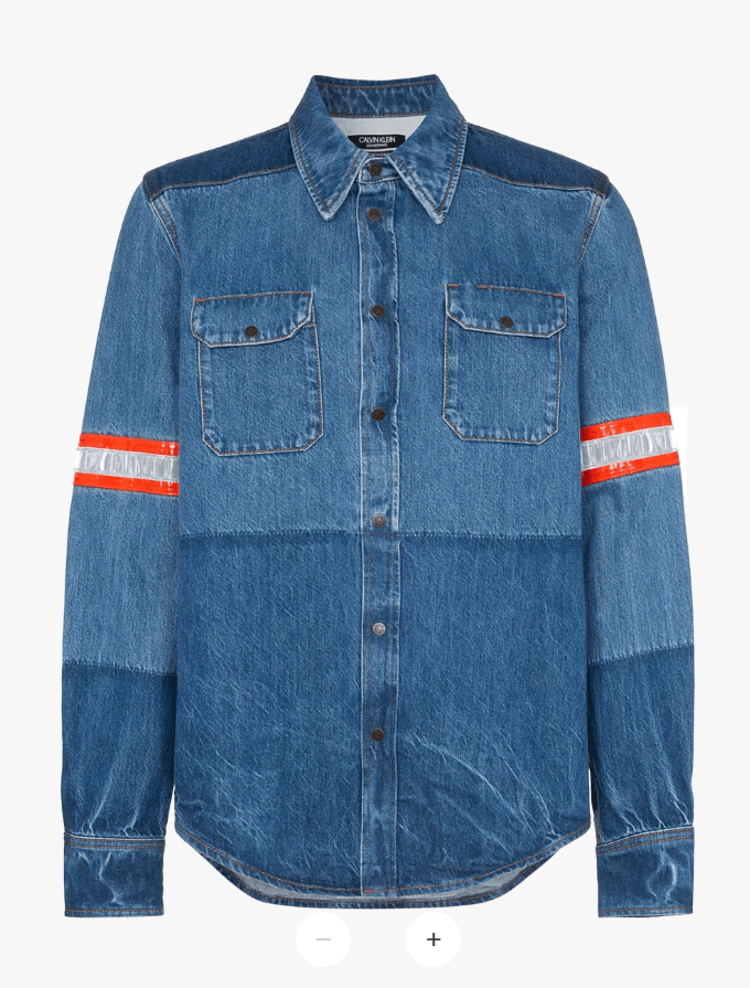 Calvin Klein 205W39NYC SS19 CALVIN KLEIN 205W39NYC DENIM JACKET M Size US M / EU 48-50 / 2 - 19 Thumbnail