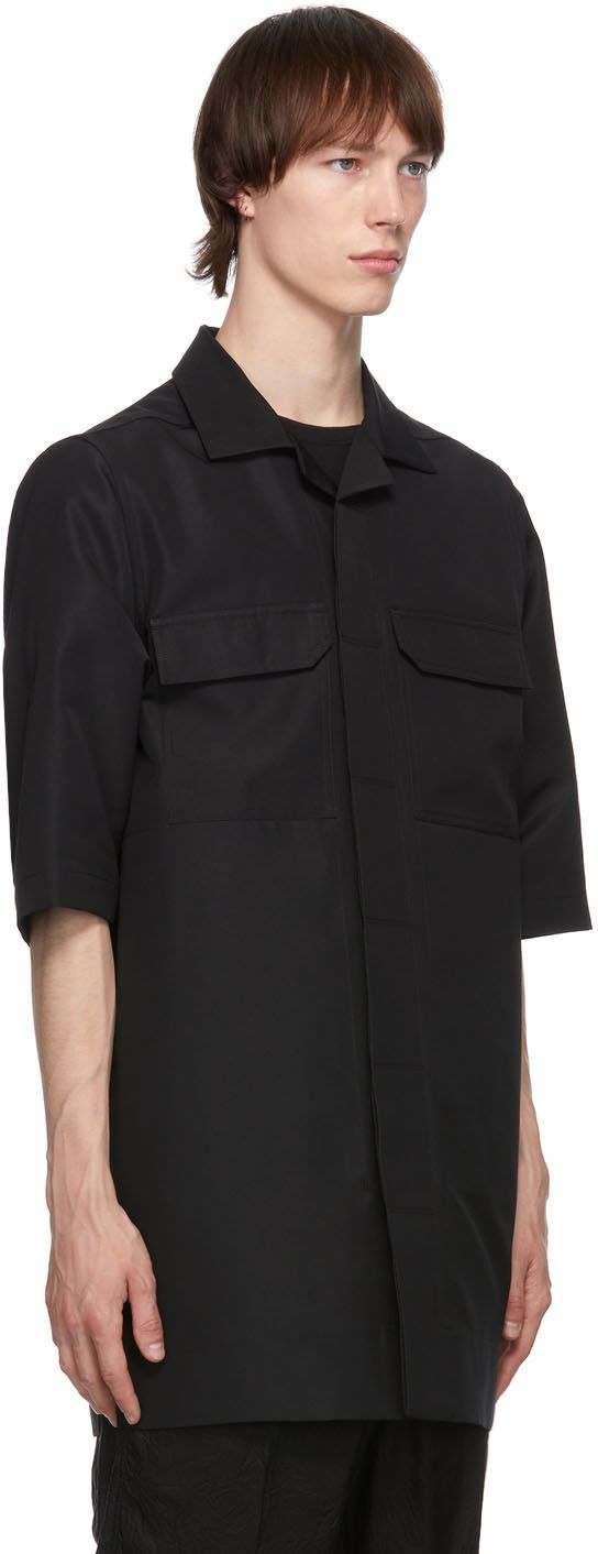 Rick Owens BNWT SS21 RICK OWENS "PHLEGETHON" MAGNUM SHIRT 48 Size US M / EU 48-50 / 2 - 13 Thumbnail