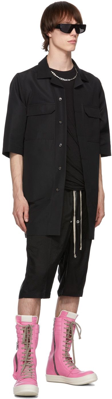 Rick Owens BNWT SS21 RICK OWENS "PHLEGETHON" MAGNUM SHIRT 48 Size US M / EU 48-50 / 2 - 15 Thumbnail
