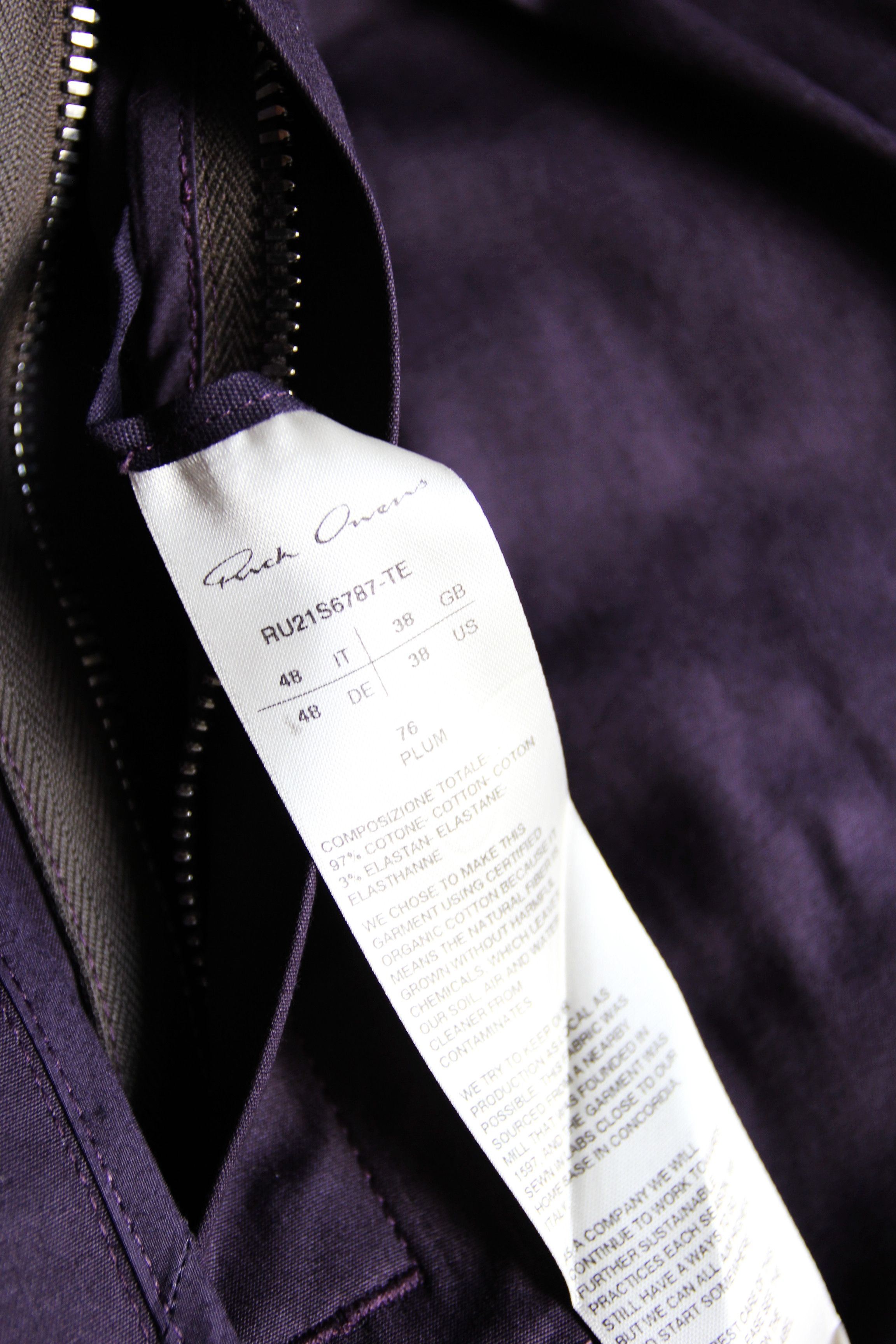 Rick Owens BNWT SS21 RICK OWENS "PHLEGETHON" MAGNUM SHIRT 48 Size US M / EU 48-50 / 2 - 11 Thumbnail
