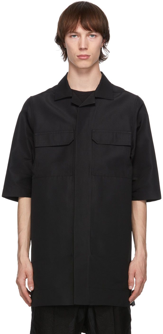 Rick Owens BNWT SS21 RICK OWENS "PHLEGETHON" MAGNUM SHIRT 48 Size US M / EU 48-50 / 2 - 16 Thumbnail